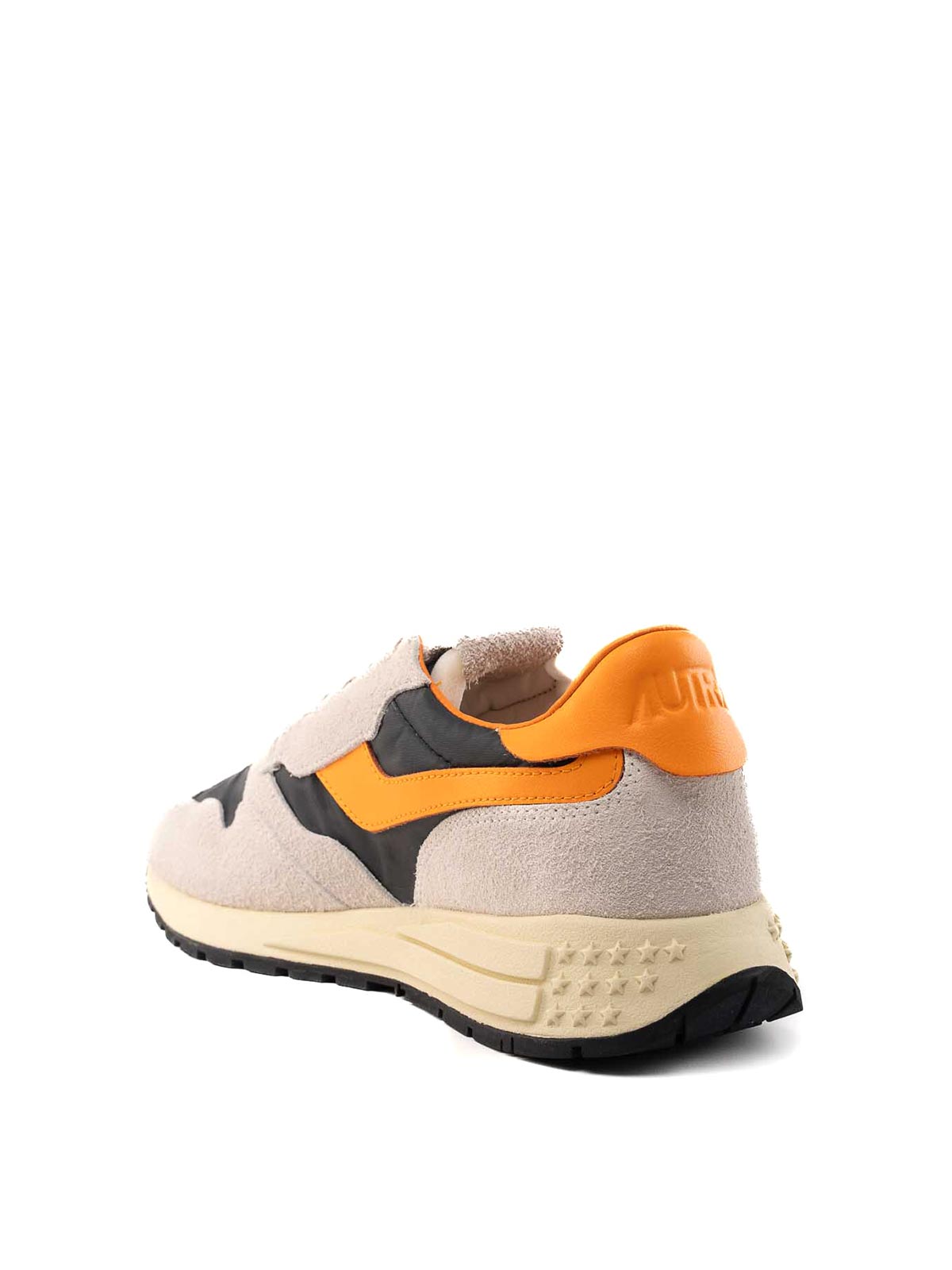 Shop Autry Reelwind Low Sneakers In Beige