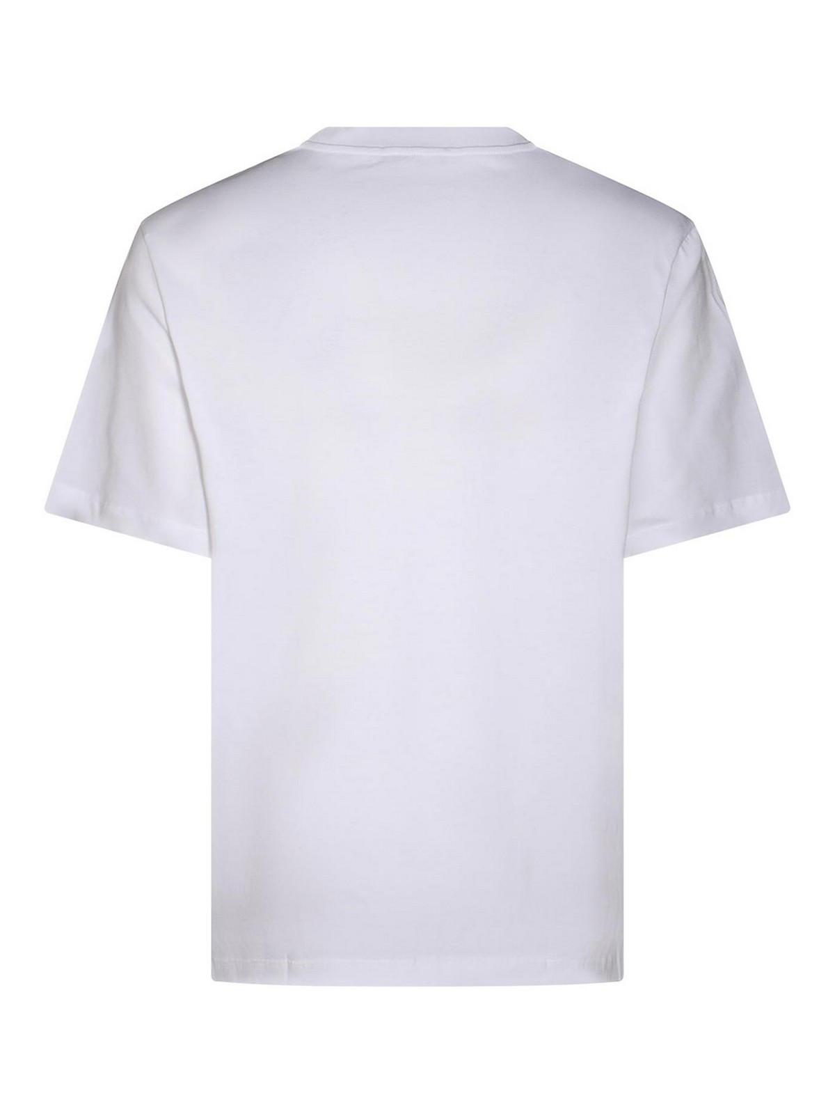 Shop Versace White Cotton T-shirt