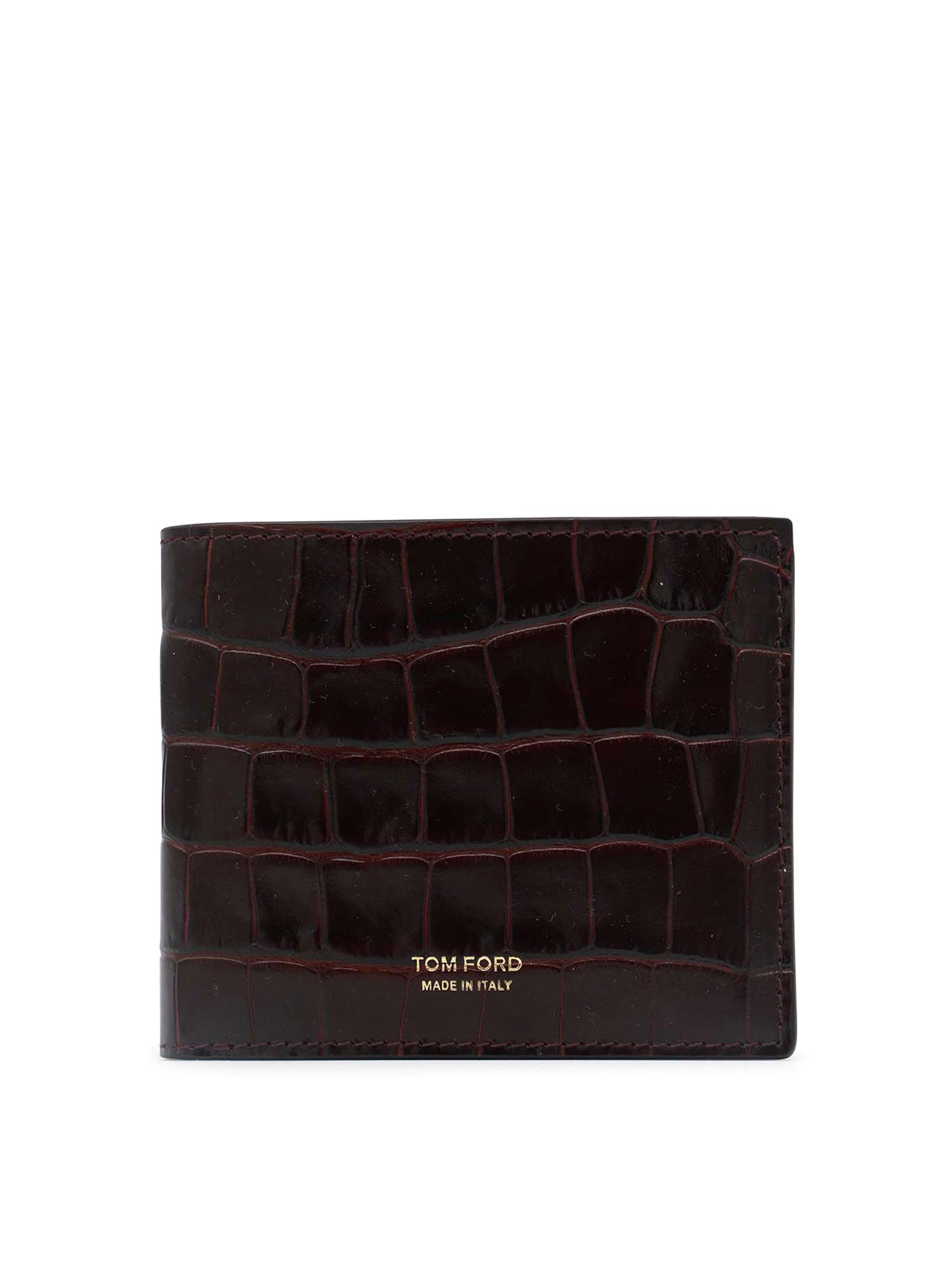 ラウンドファスナー長財布 レザー ブラック ロゴ トムフォード – RECLO