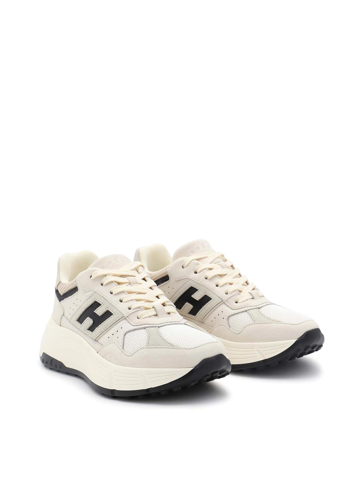 Shop Hogan White Sneakers