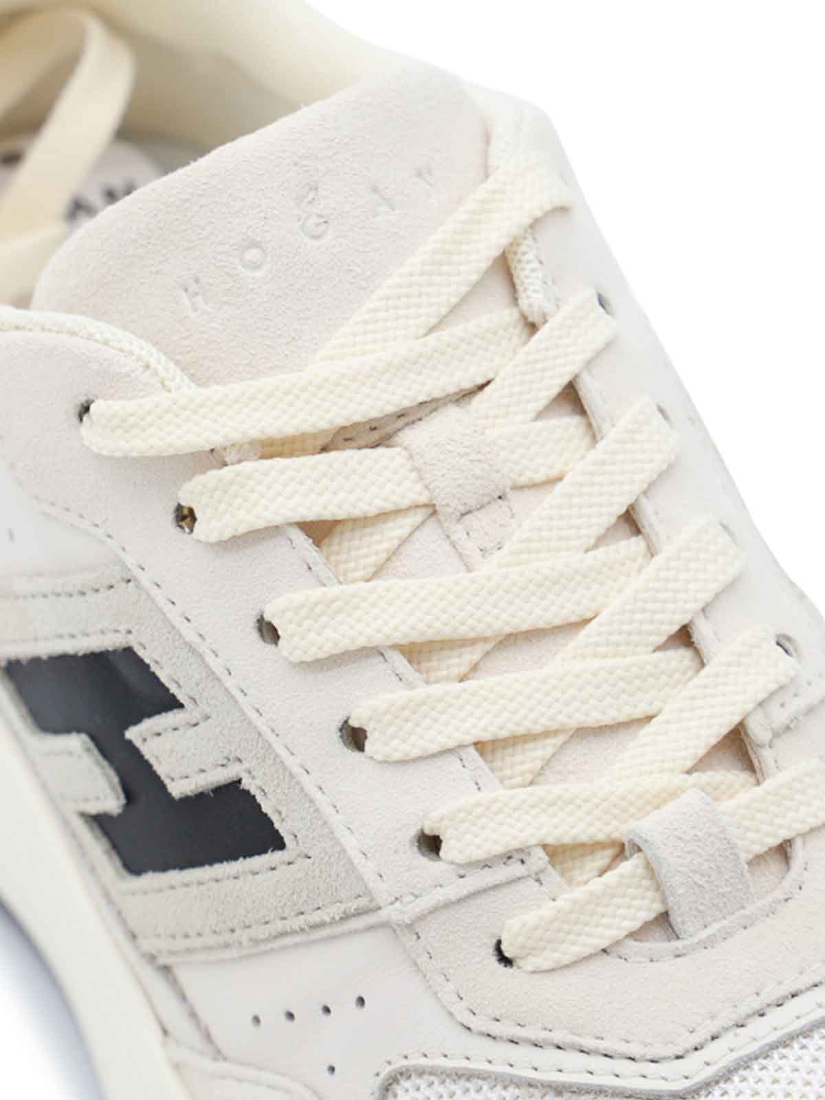 Shop Hogan White Sneakers