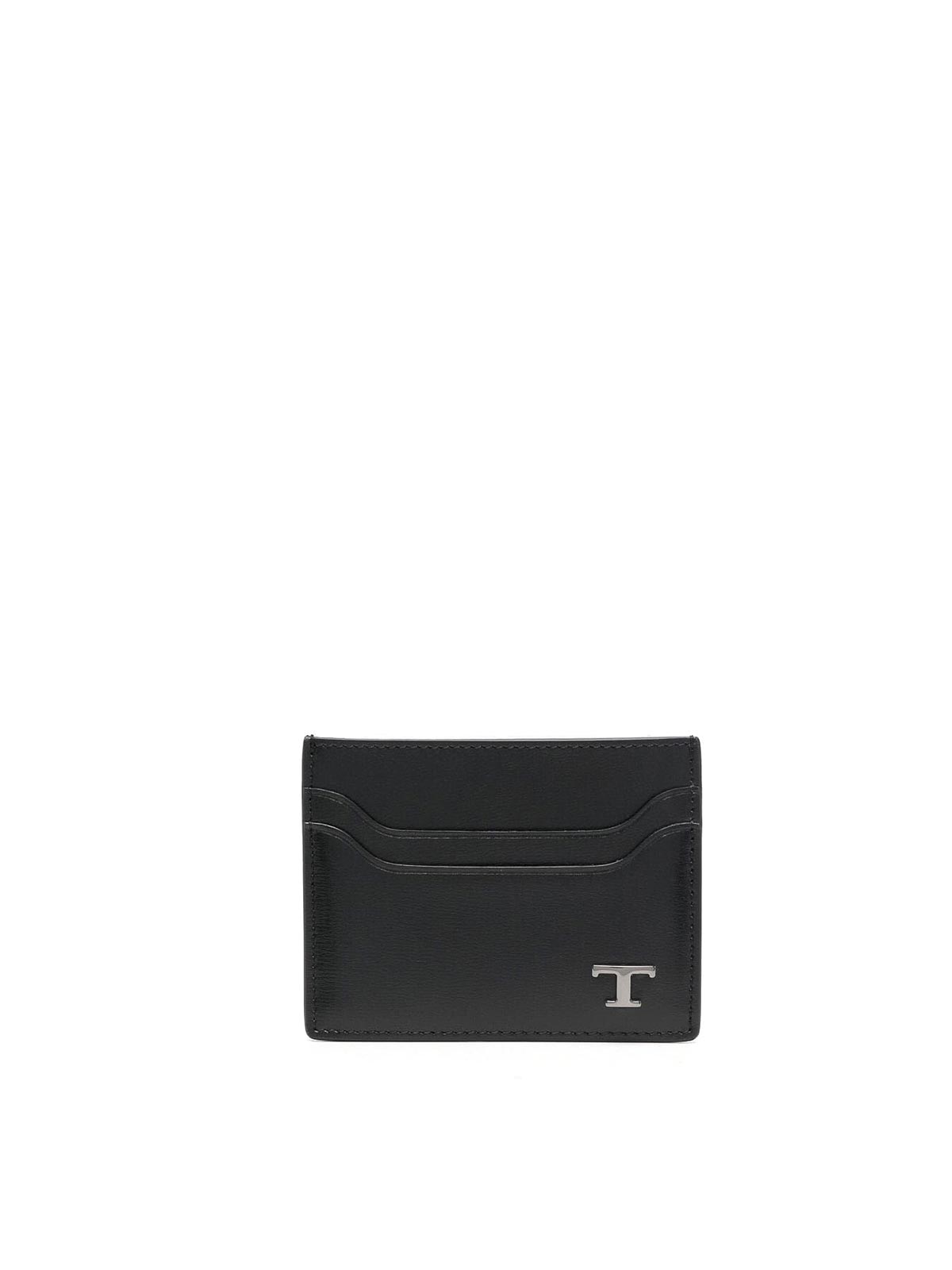 Shop Tod's Credit Card Case In Black