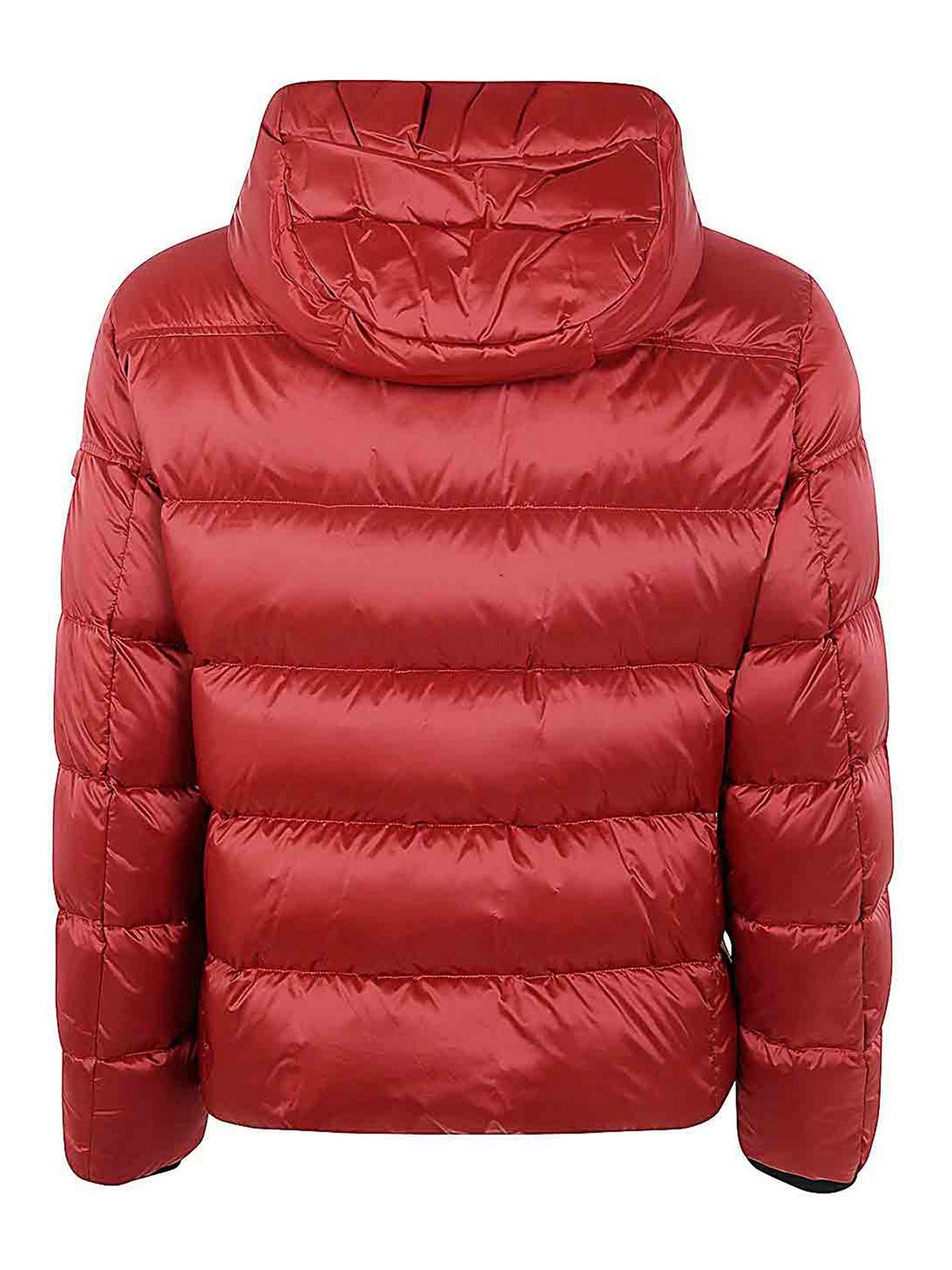 Shop Moorer Brett Sh Padded Jacket In Red