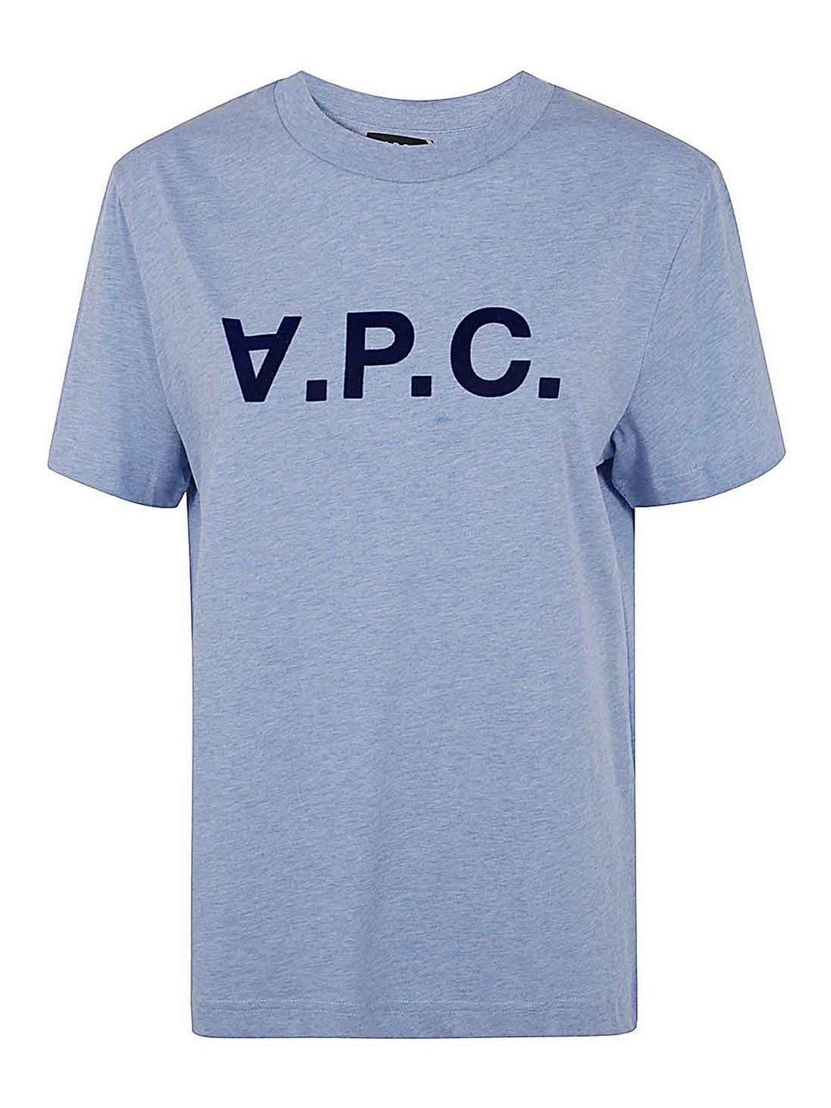 Shop Apc Standard Big Vpc T-shirt In Blue