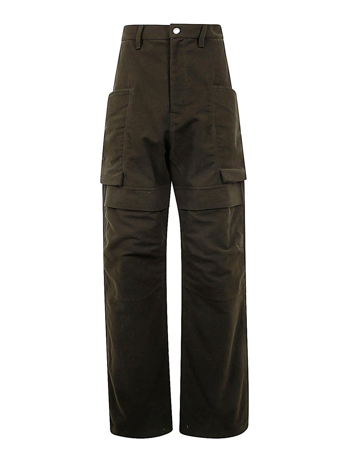 Shop Rick Owens Stefan Cargo Jeans In Green