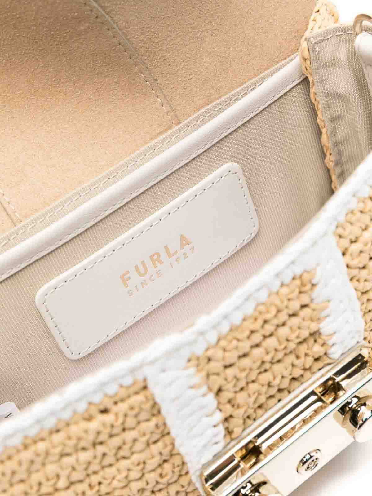 Furla Metropolis Mini Crossbody Remix - White|WB01302BX09263114S