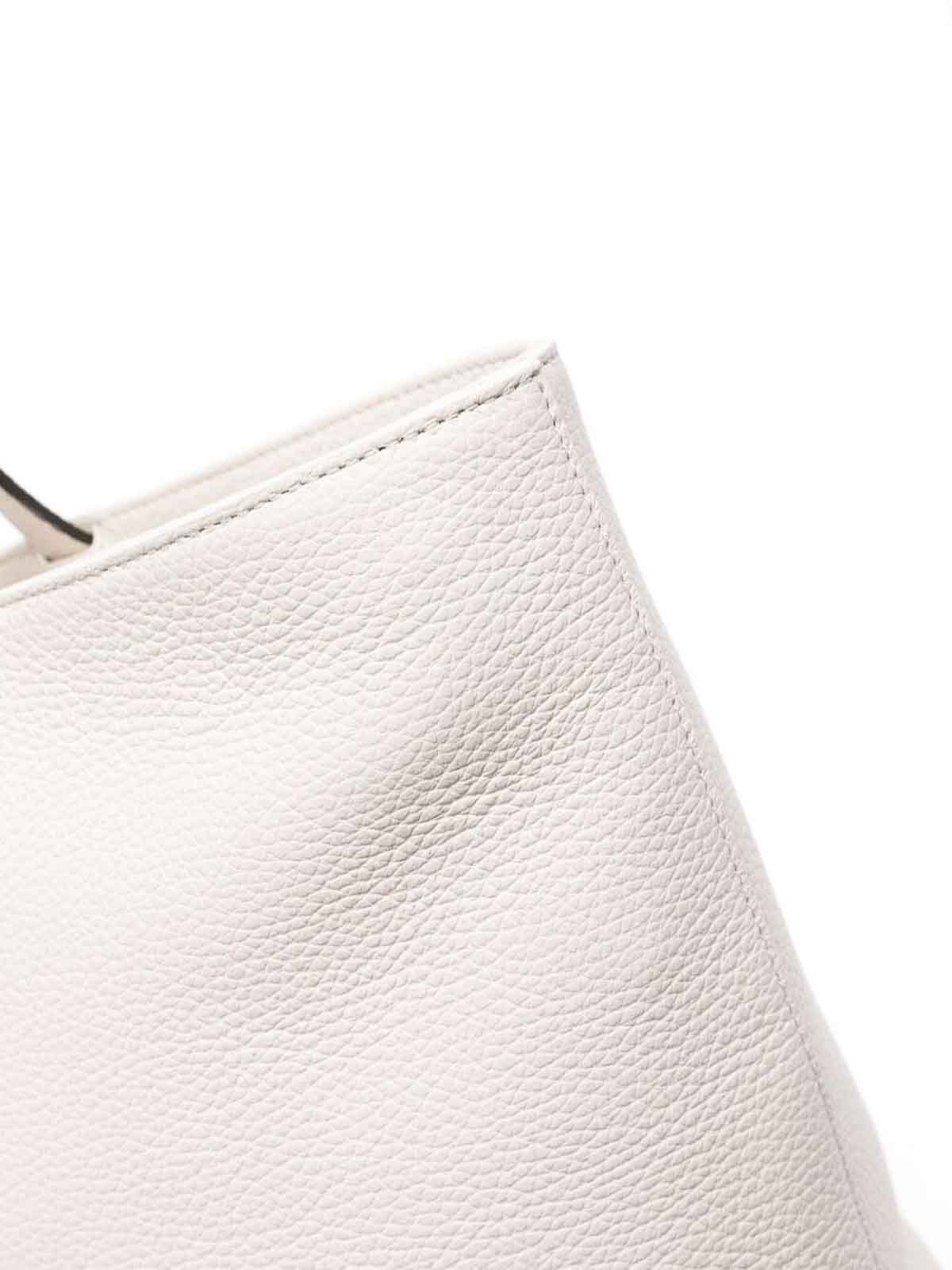 Shop Furla Sphere Large Tote In White