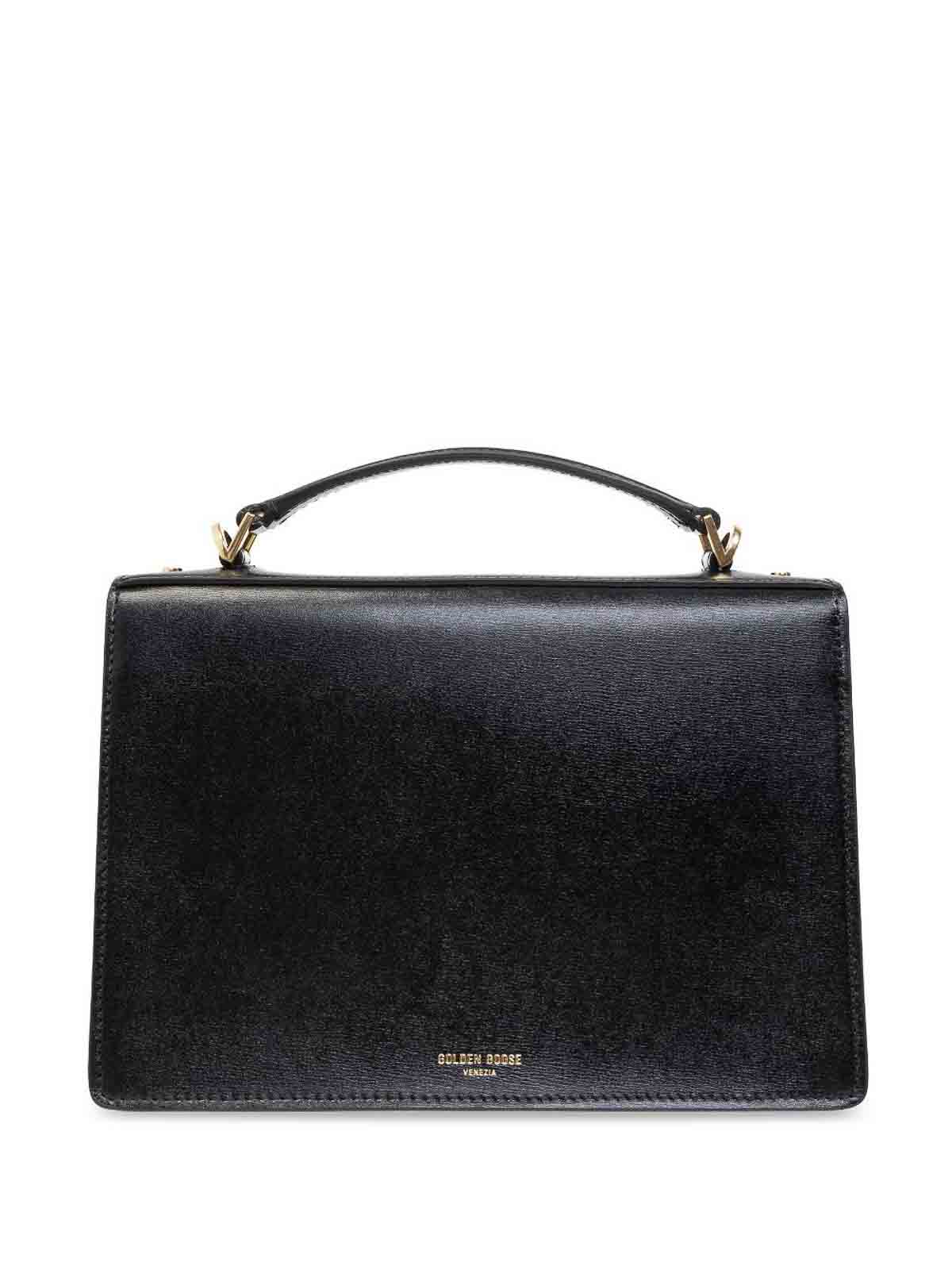 Shop Golden Goose Venezia Bag In Black