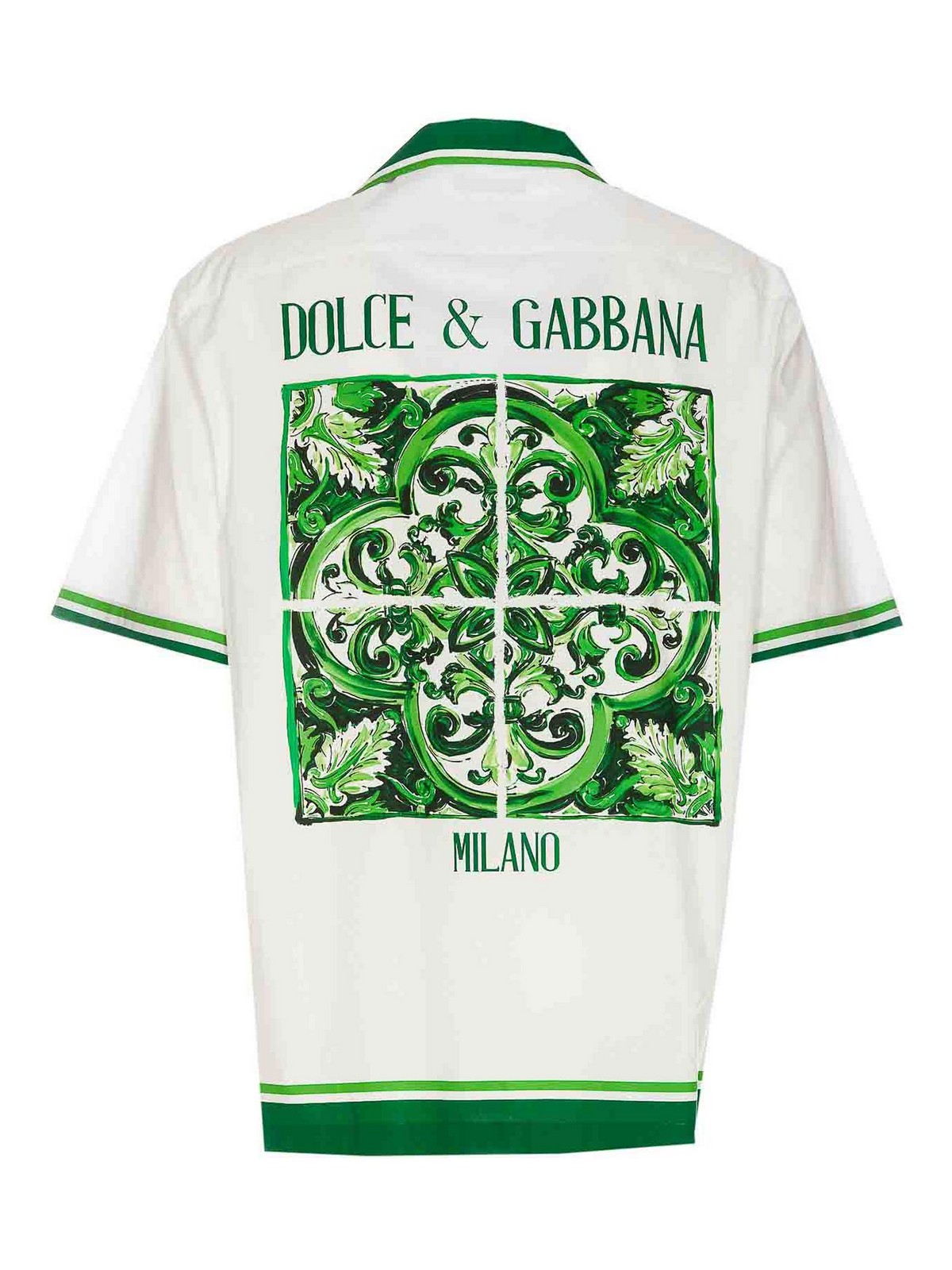 Dolce & Gabbana Maiolica Print Hawaii Shirt | G5JH9TFI5JOH65DQ