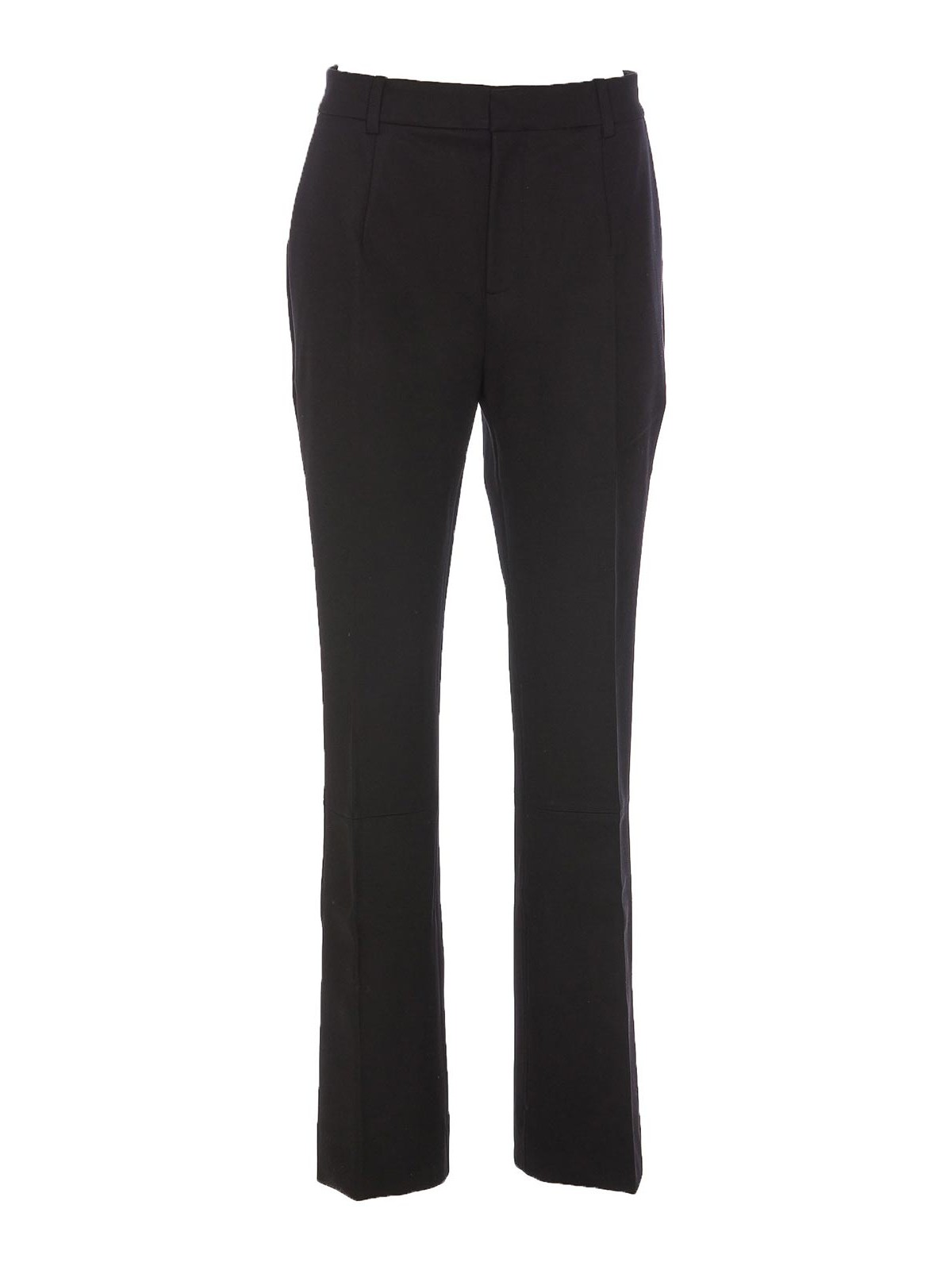 Shop Victoria Beckham Black Pants In Negro