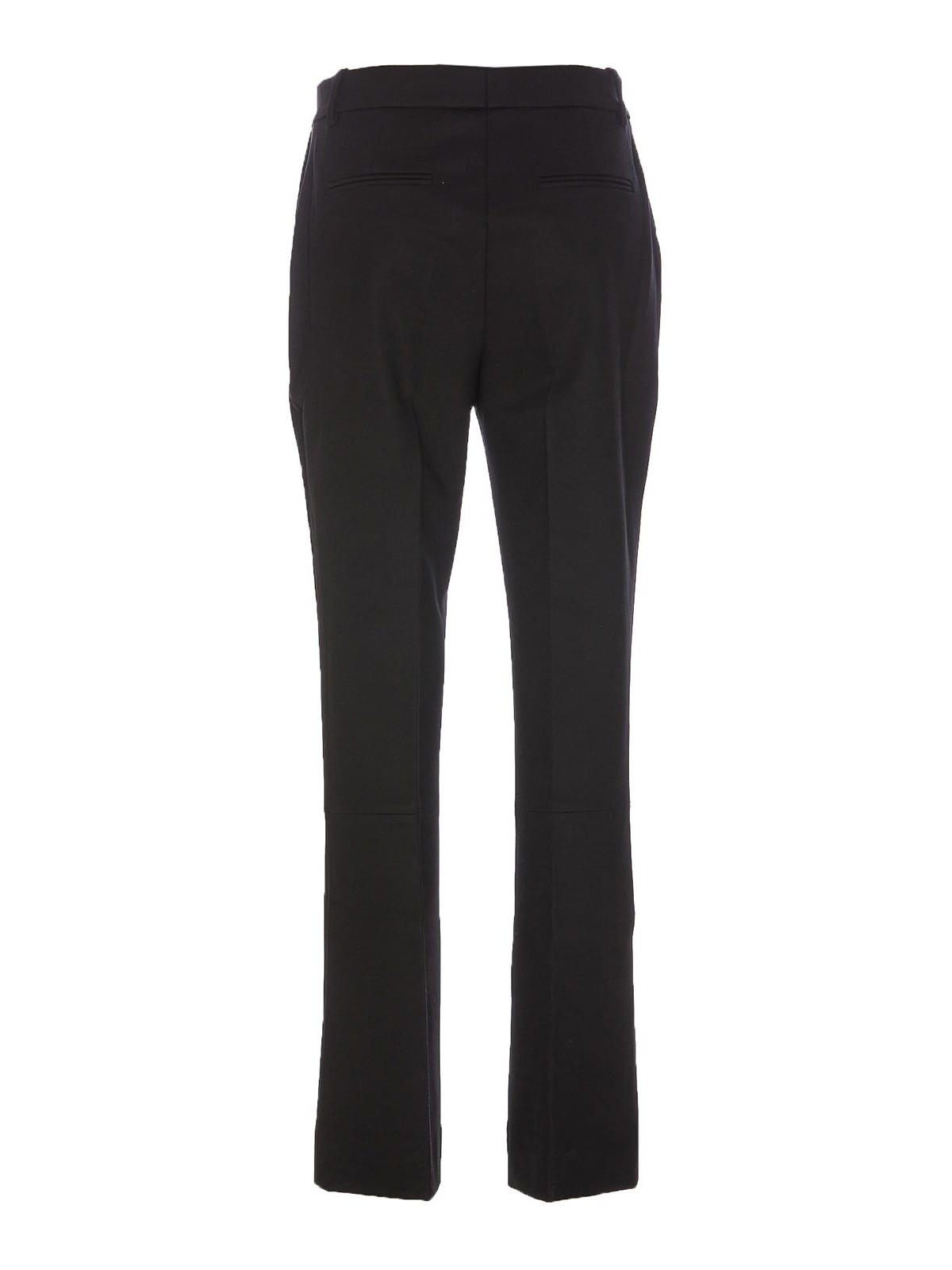 Shop Victoria Beckham Black Pants In Negro