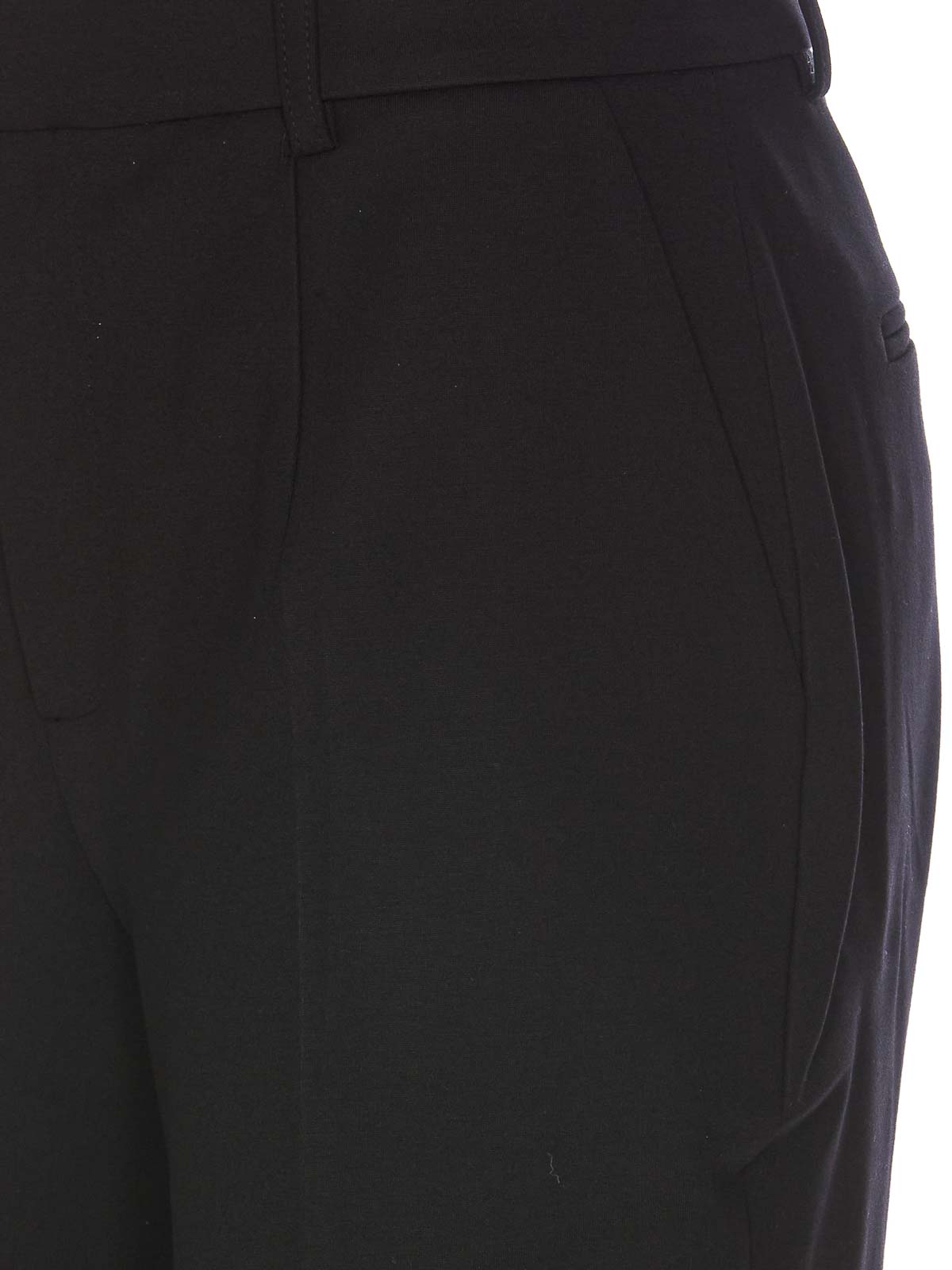 Shop Victoria Beckham Black Pants In Negro