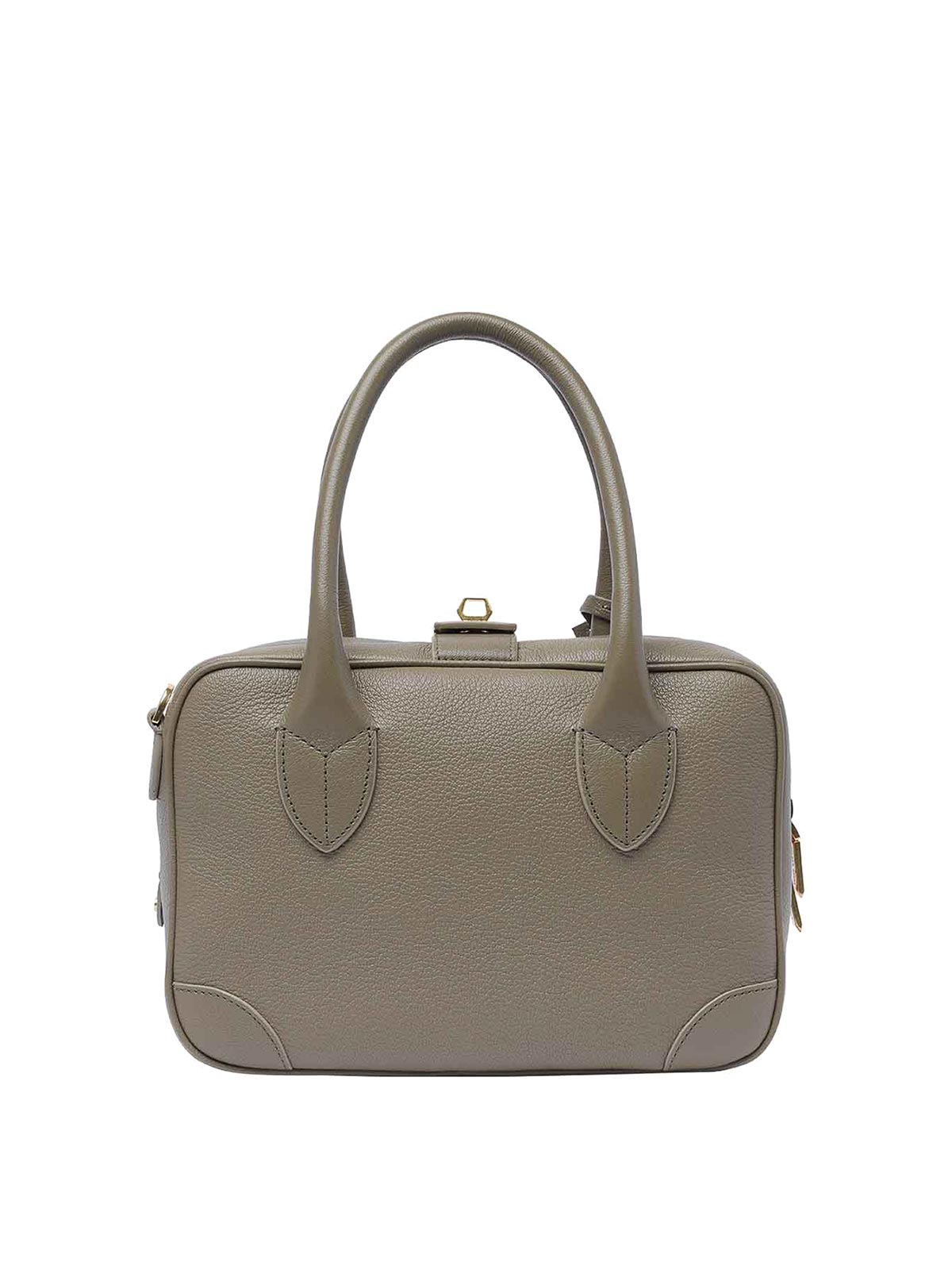 Shop Golden Goose Vita Hand Bag In Verde