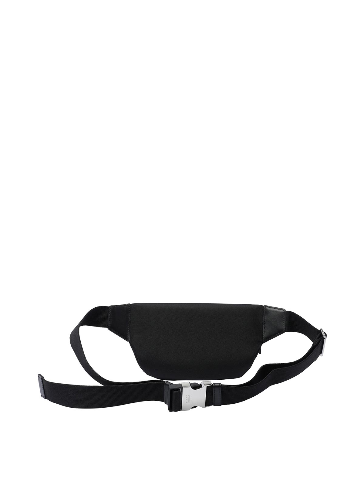 Shop Kenzo Varsity Belt Bag In Black