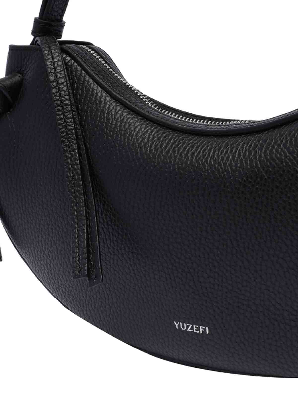 Shop Yuzefi Fortune Cookie Bag In Black