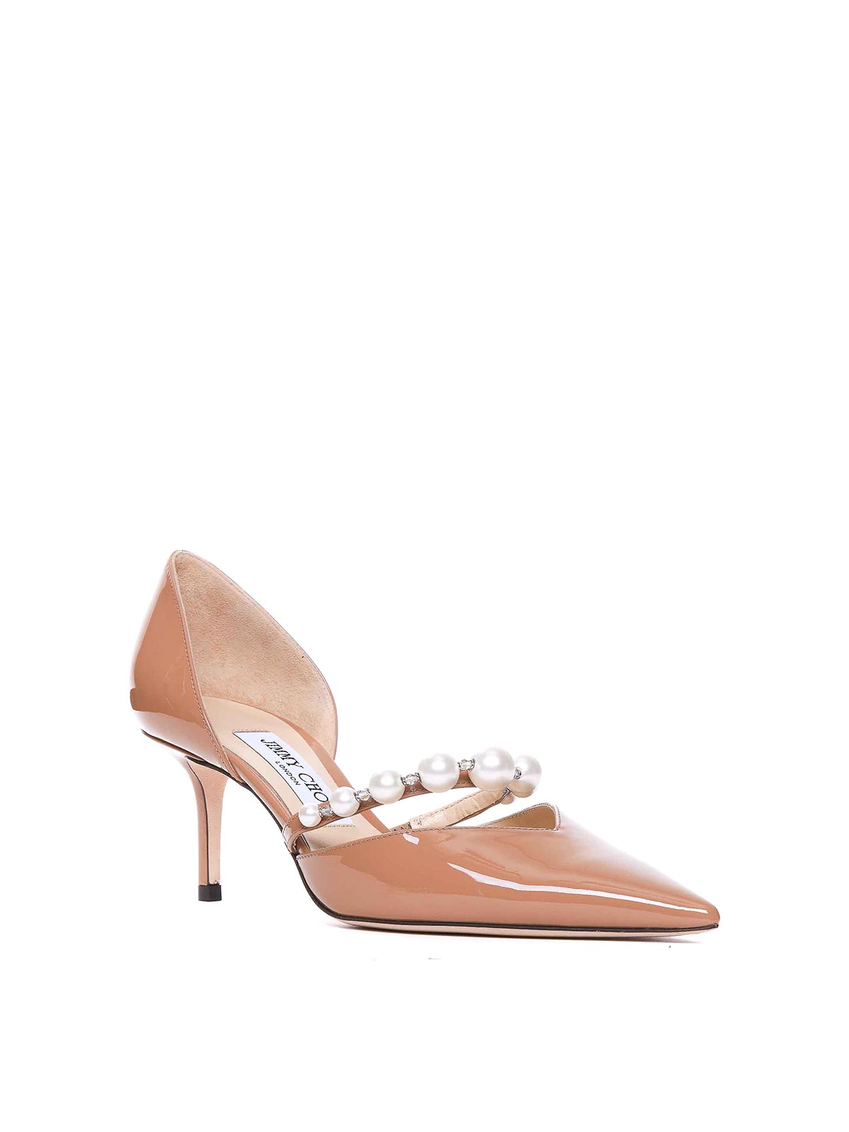 Shop Jimmy Choo Aurelie Pumps In Color Carne Y Neutral