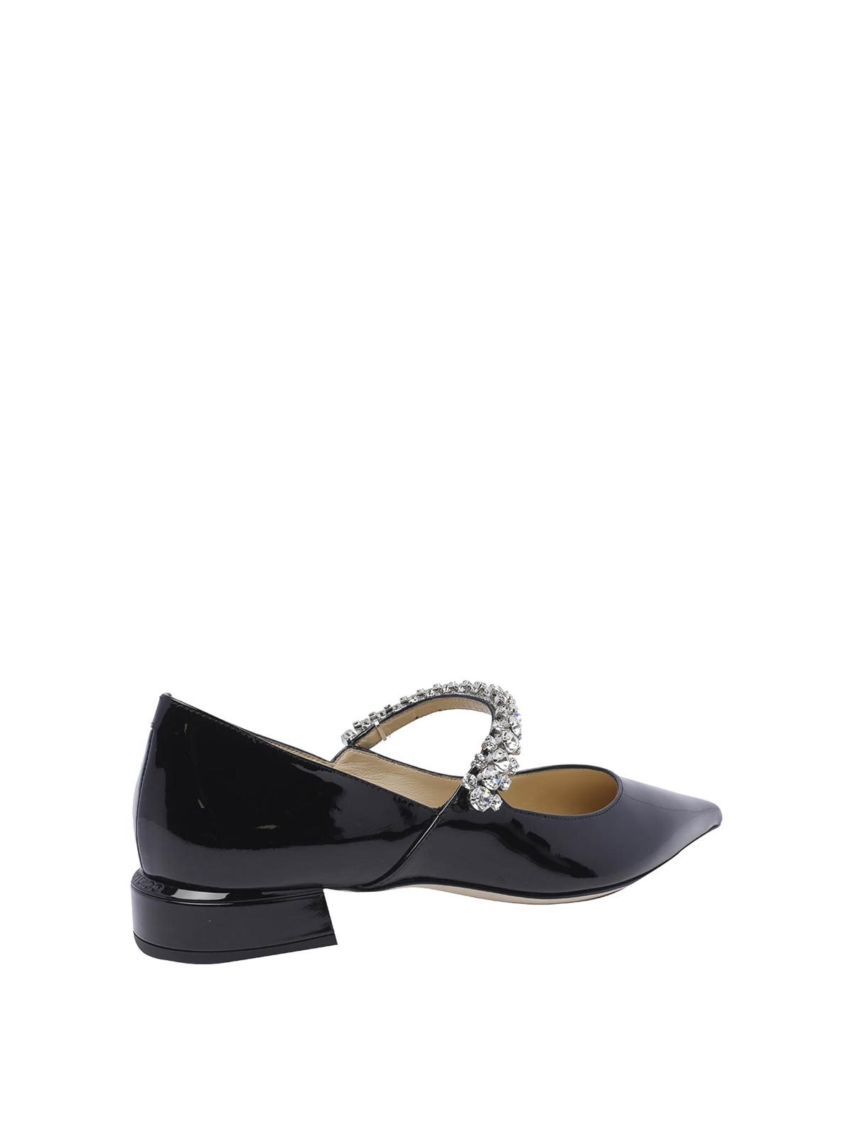 Shop Jimmy Choo Bing Pump Flats In Black