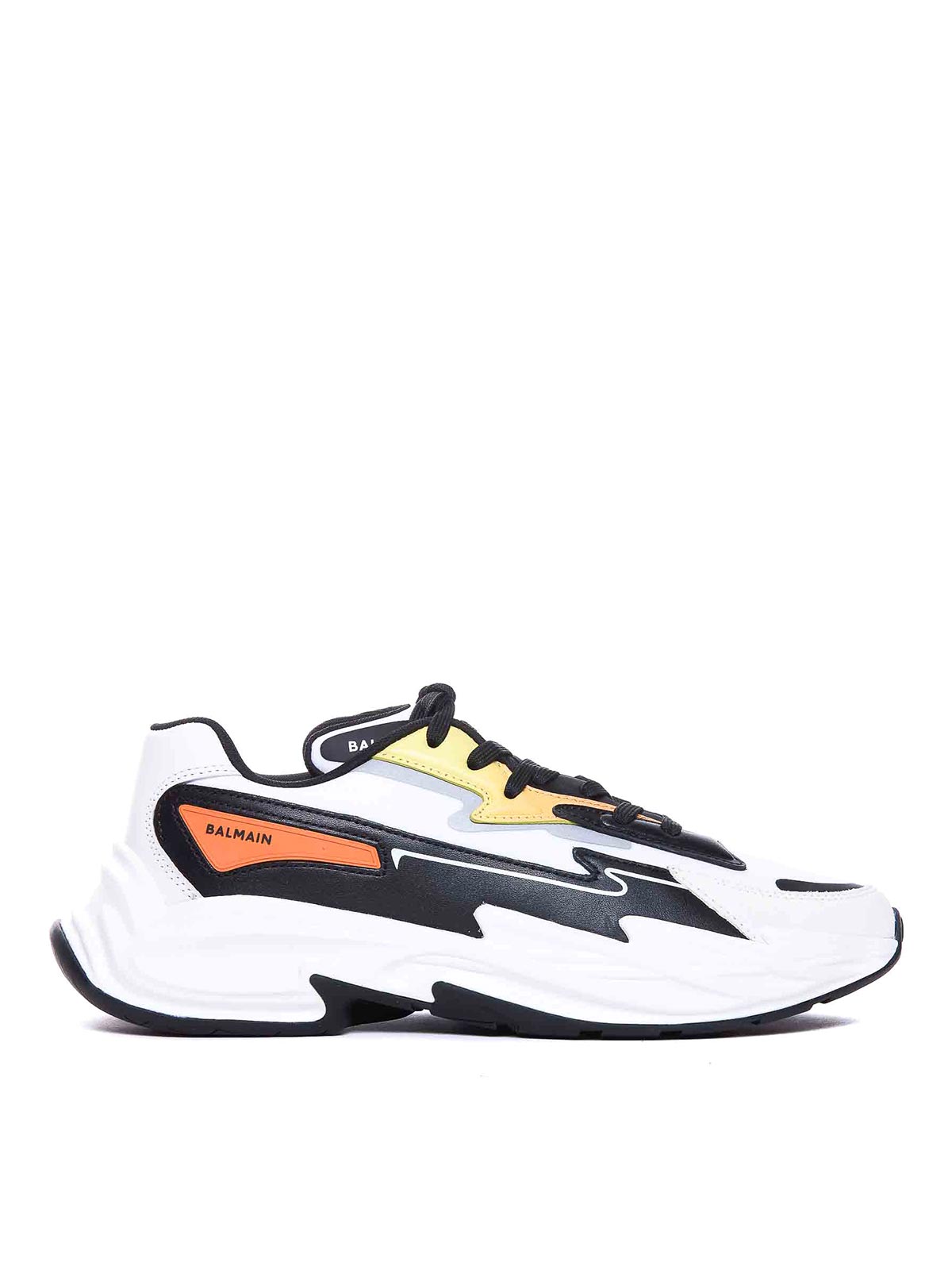 Shop Balmain Multicolour Sneakers In Multicolor