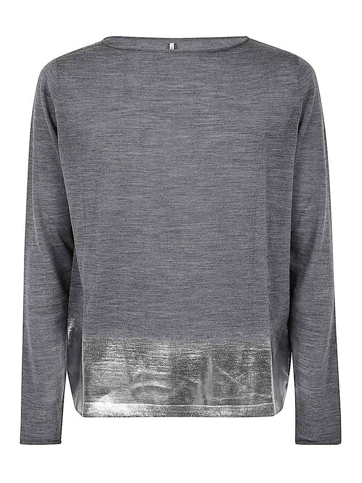 Shop Liviana Conti Basic Sweater In Gris