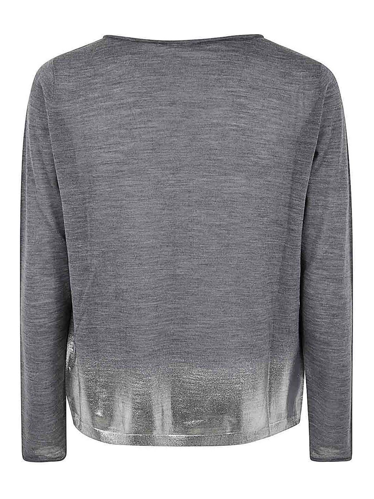 Shop Liviana Conti Basic Sweater In Gris