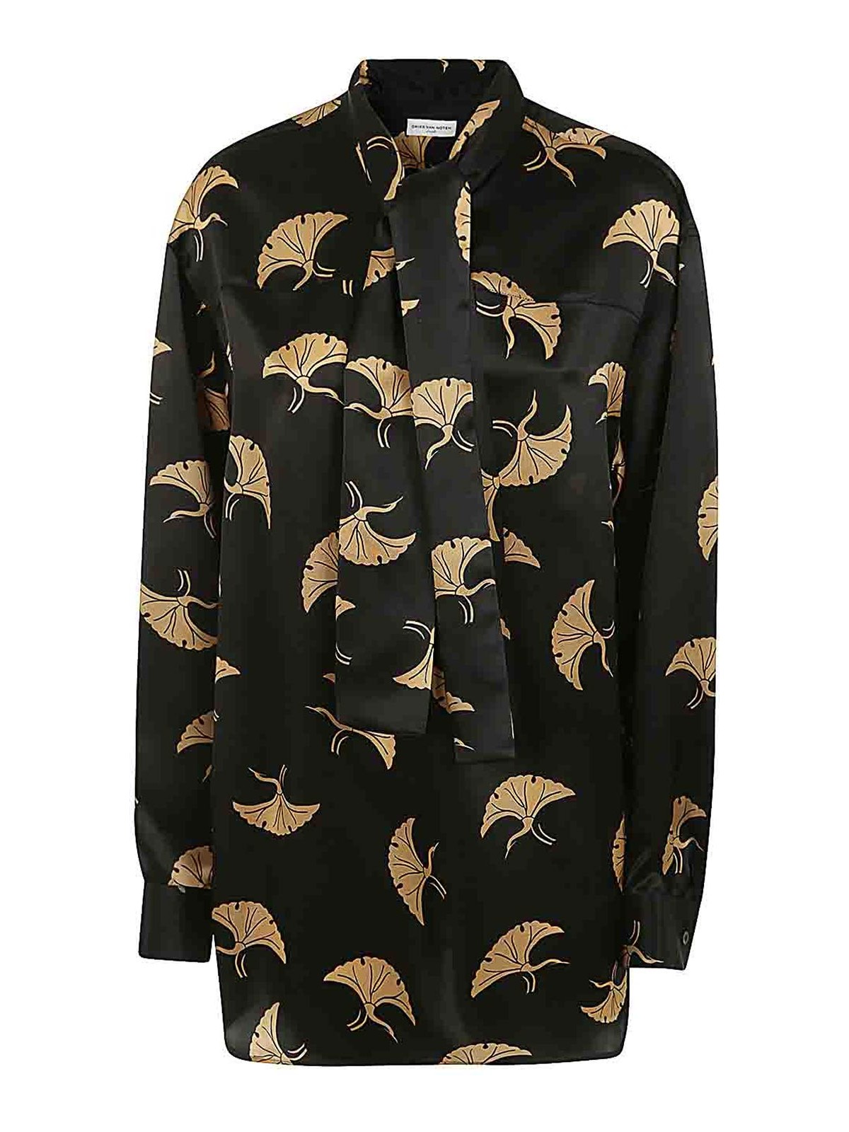 Shop Dries Van Noten 00970 Calmo Shirt In Negro