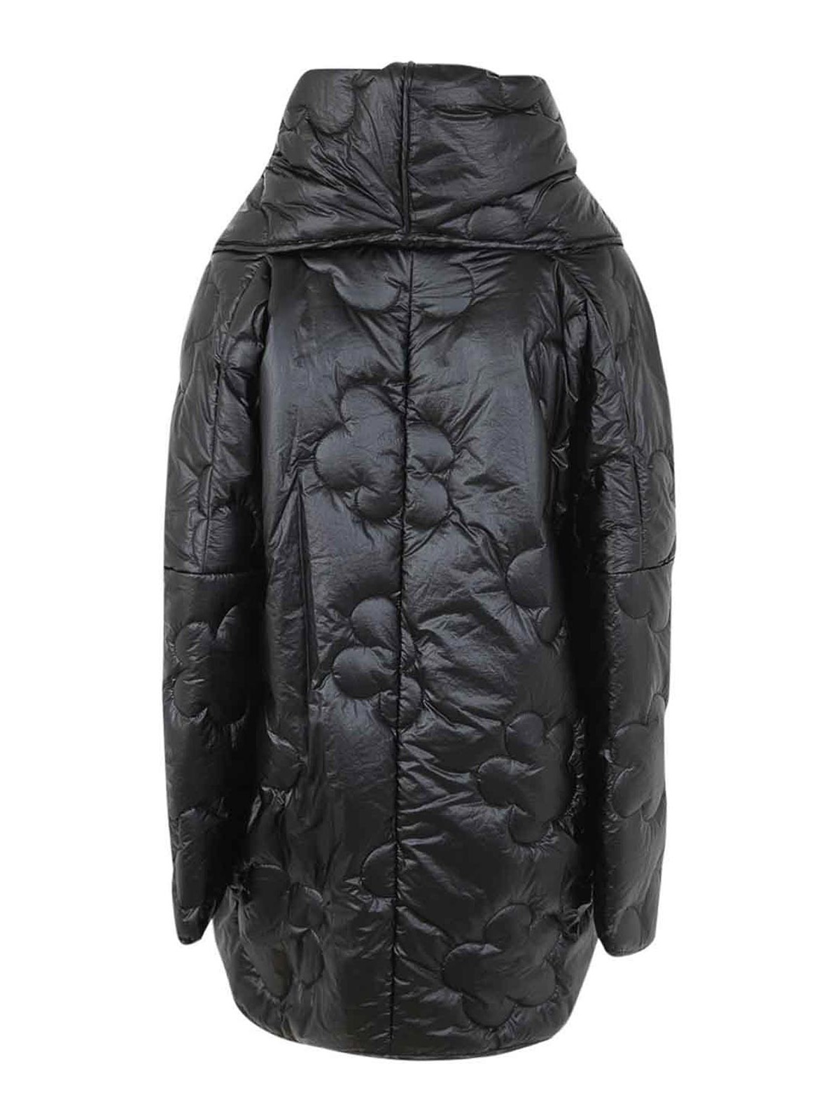 Shop Maria Calderara Padded Jacket In Negro