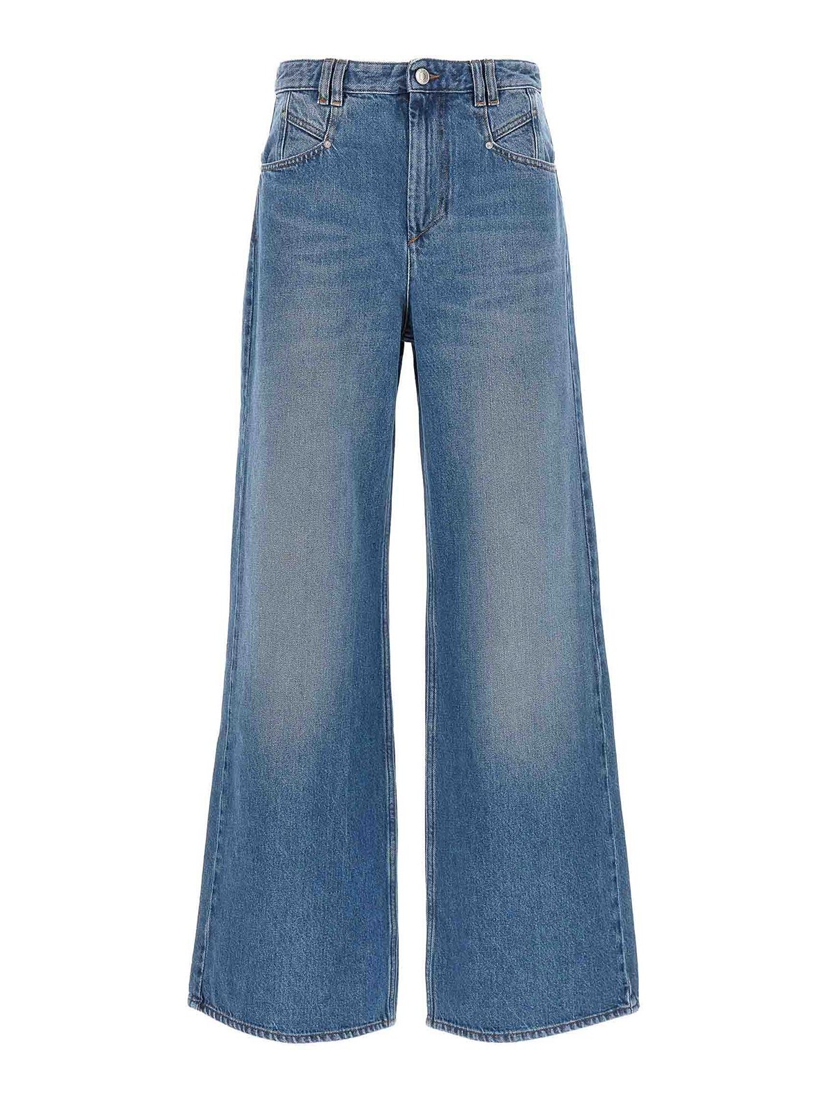 Shop Isabel Marant Lemony Jeans In Blue