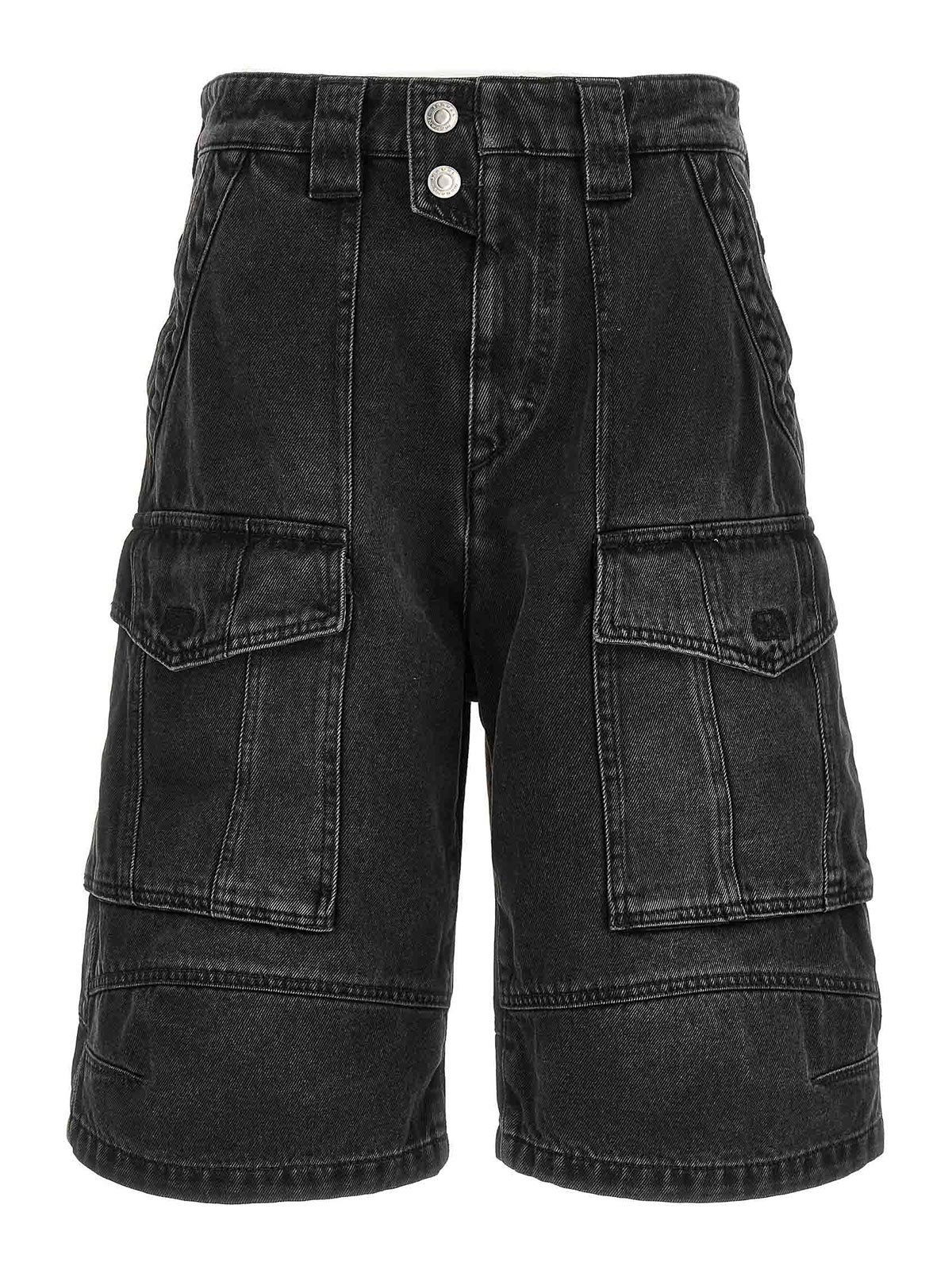 Isabel Marant Etoile Hortens Bermuda Shorts|SH0097FAB3H02E02FK