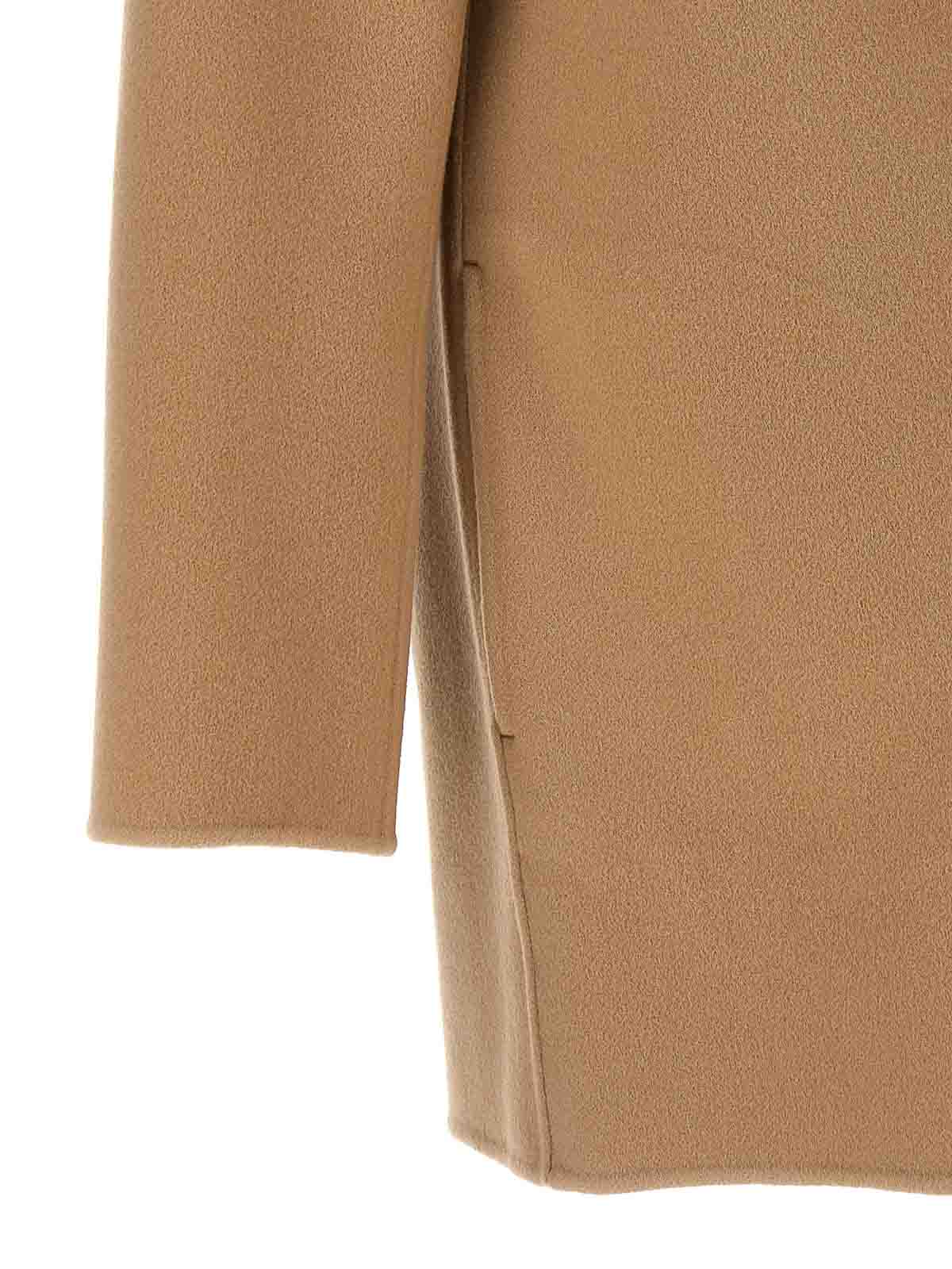 Shop Theory Clairene Coat In Beige