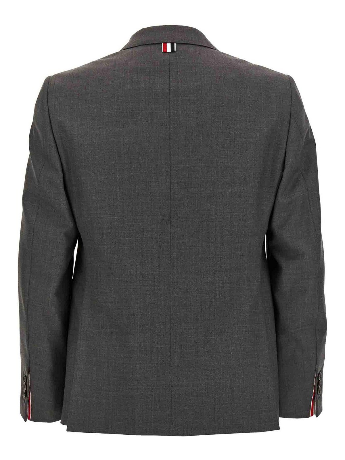 Shop Thom Browne Classic Sport Coat Blazer In Grey