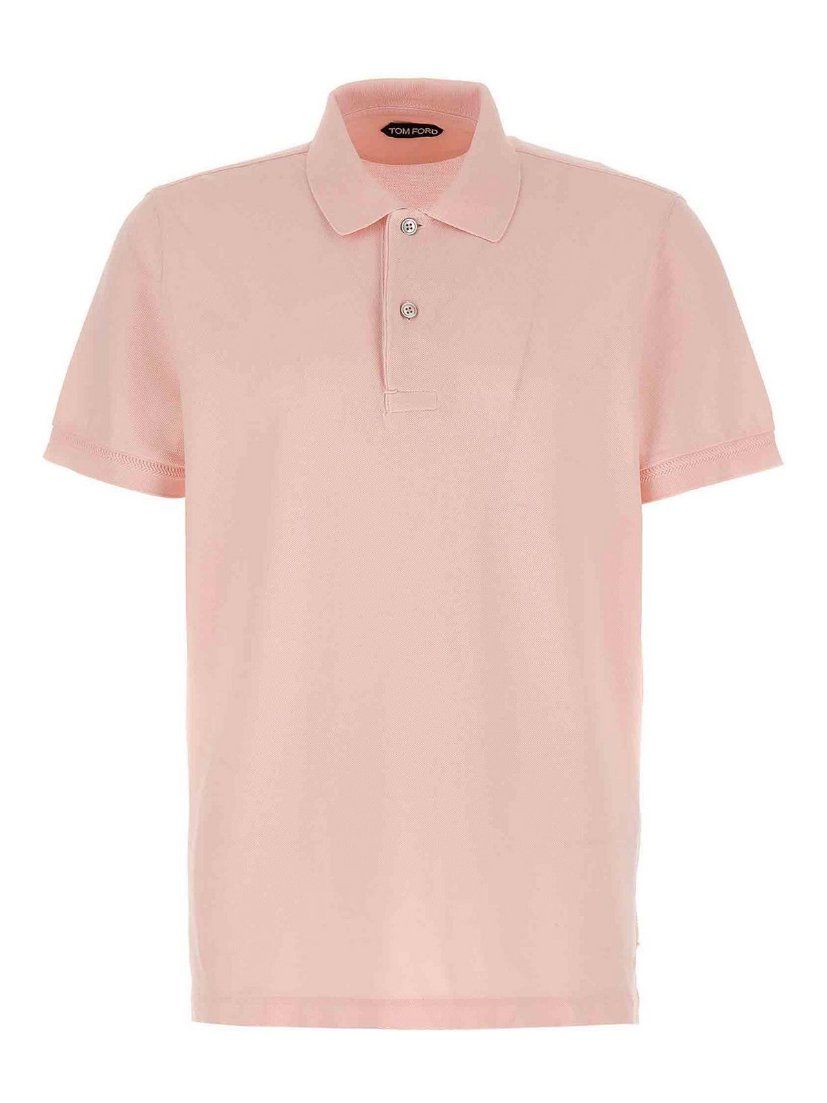 Shop Tom Ford Tennis Polo Shirt In Nude & Neutrals