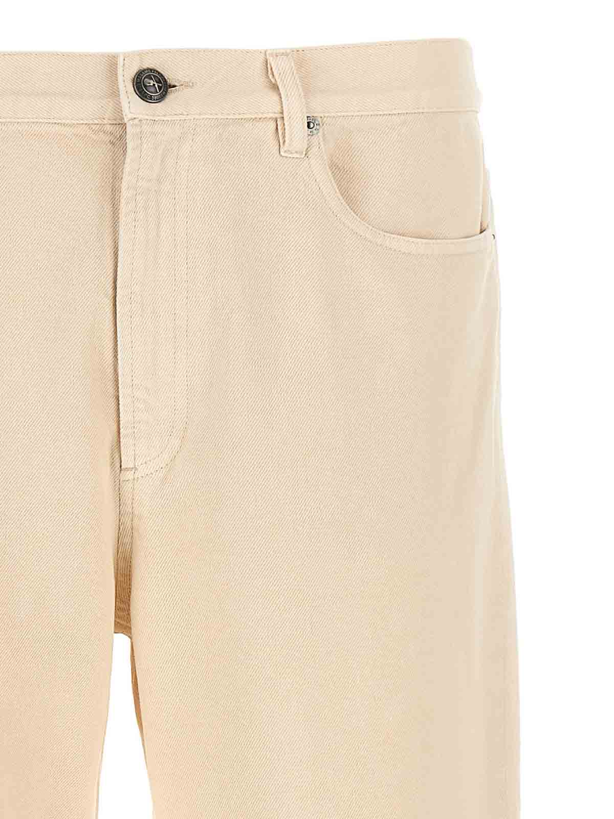 Shop Apc Martin Jeans In Beige