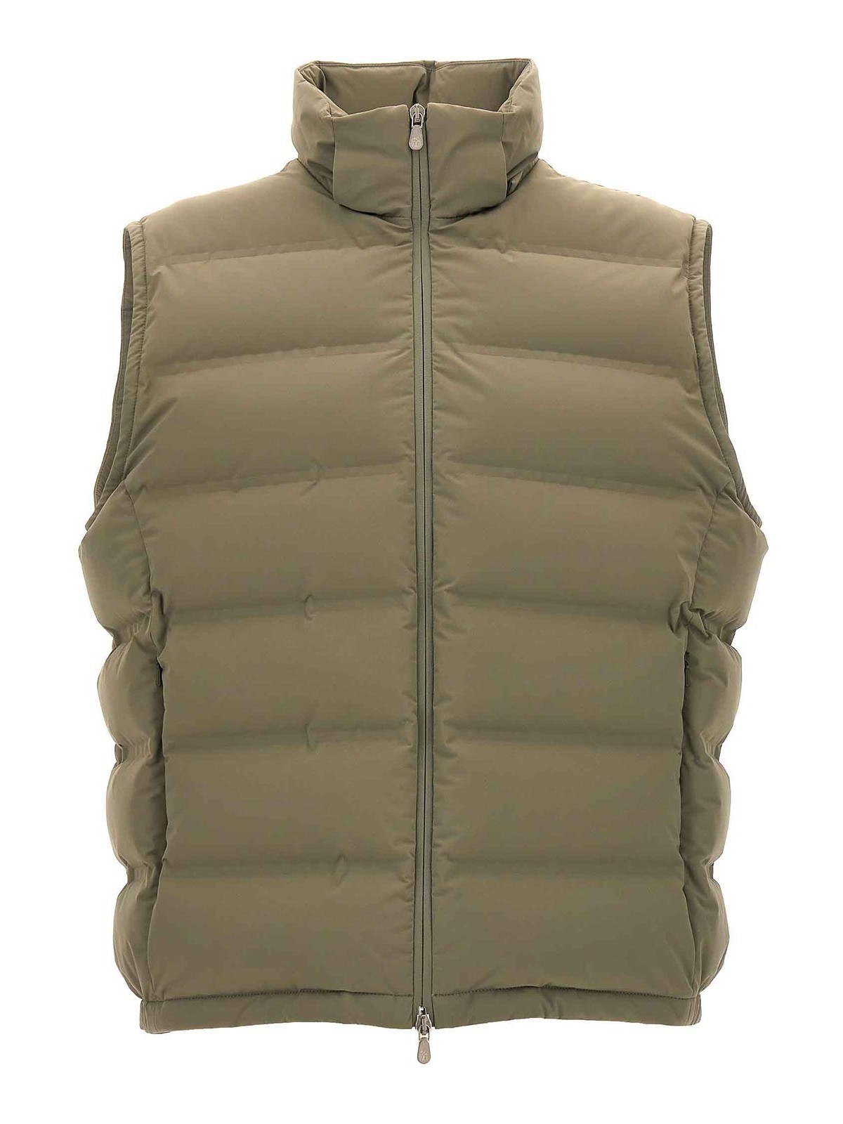 Shop Brunello Cucinelli Hooded Vest In Green