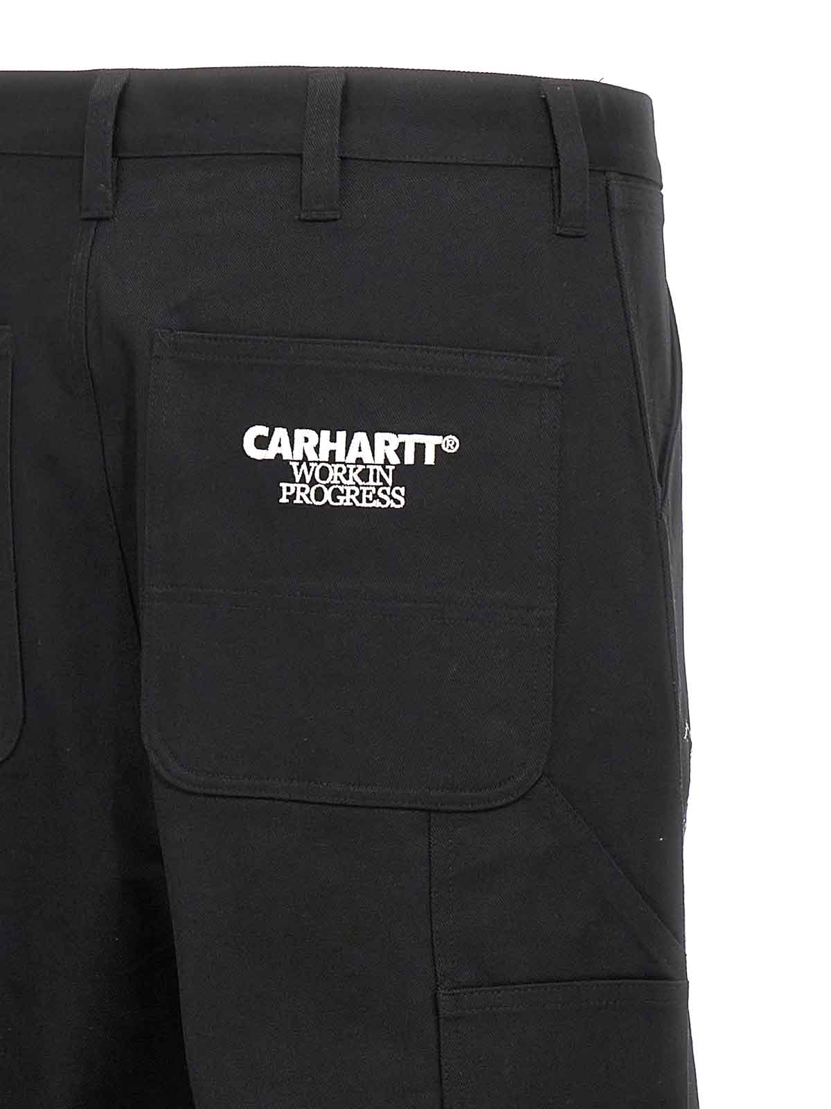 Shop Carhartt Ducks Single Knee Pants In Black