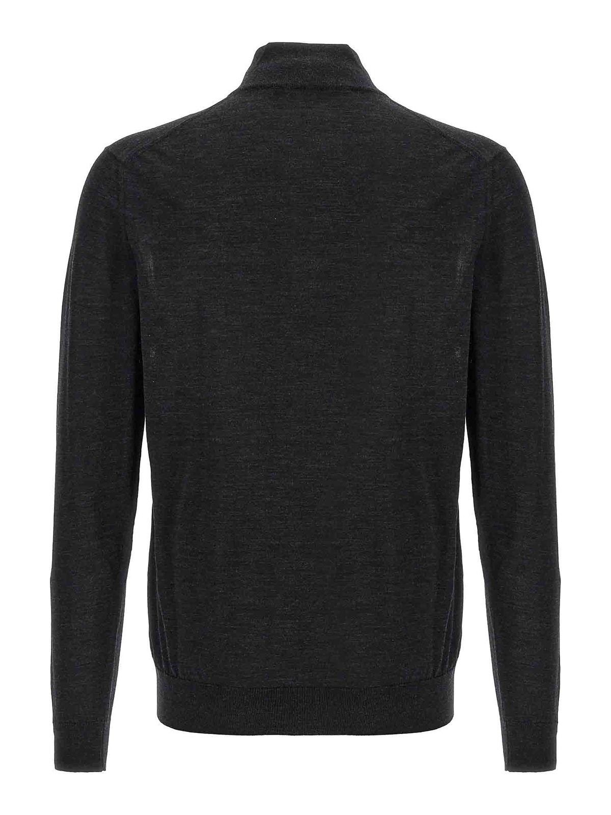 Shop Kiton 14 Micron Cardigan In Grey