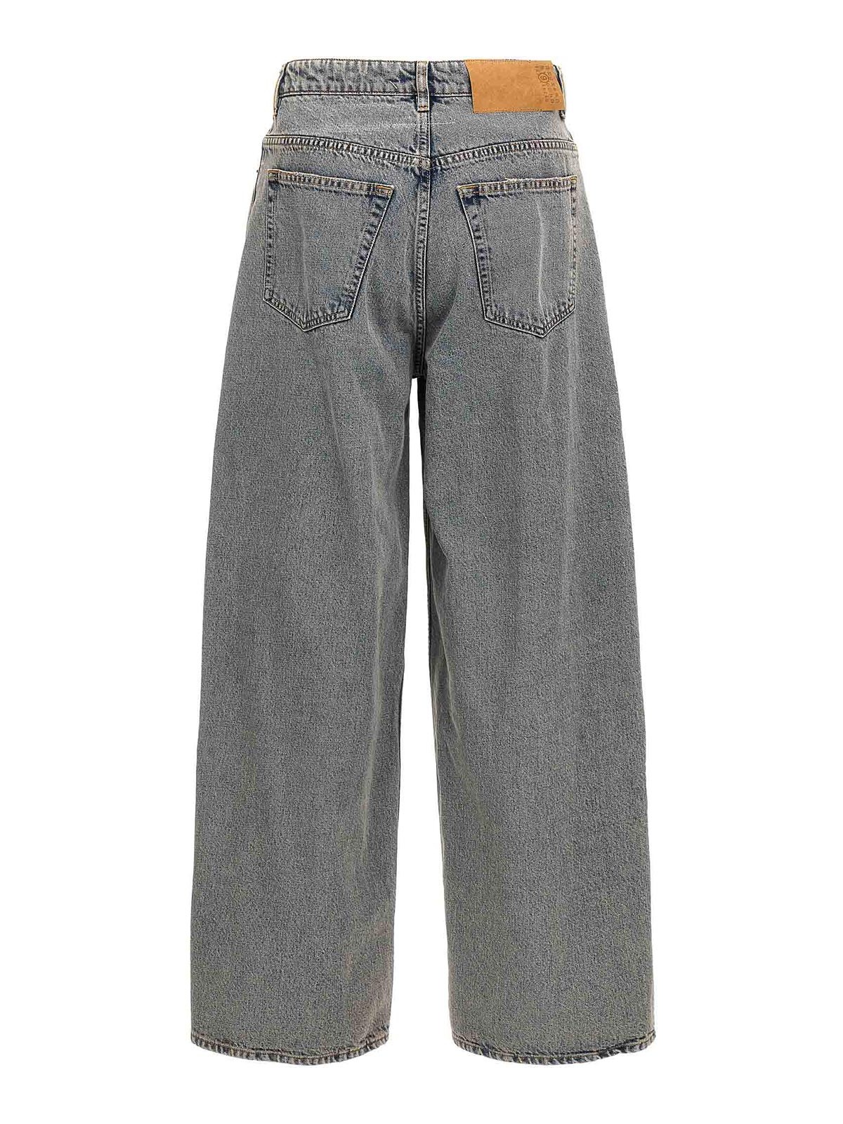 【関税＆送料込み】Mm6 Maison Margiela Contrast Insert Jean Mm6 By Maison Margiela Contrast Insert Jeans | ShopSimon