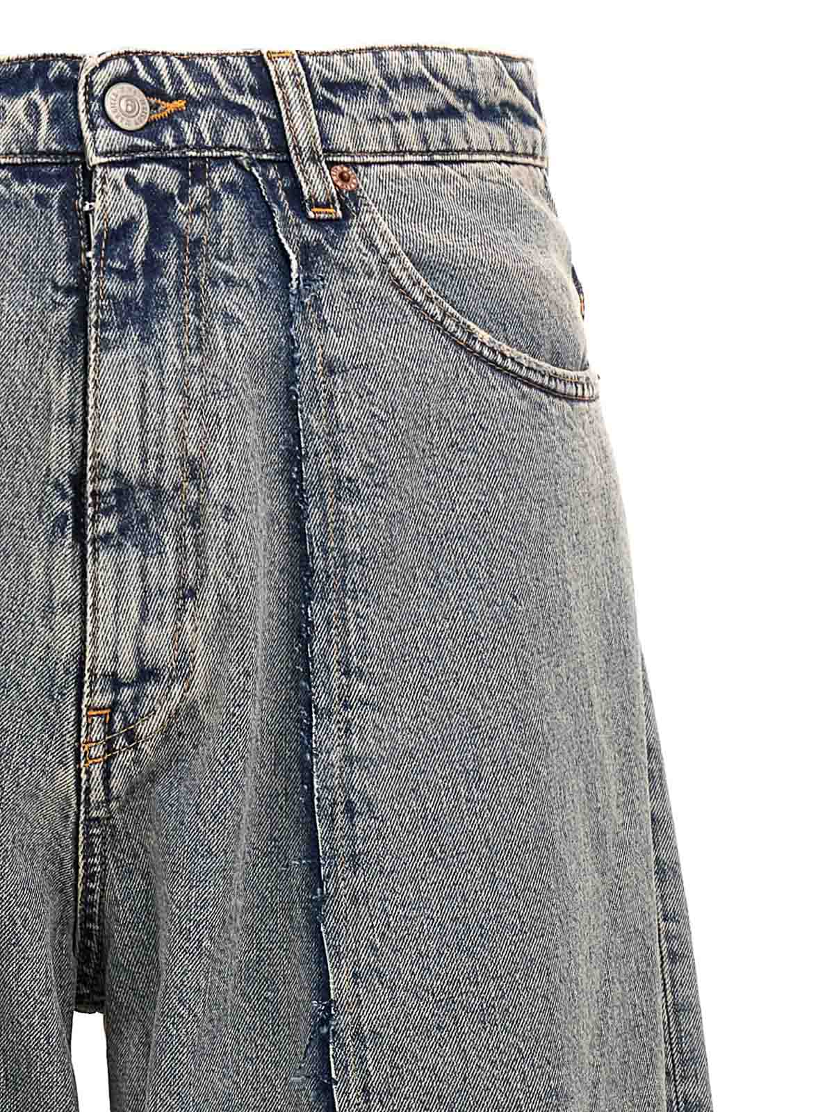 MM6 Maison Margiela ブーツカットジーンズ - ライトブルー