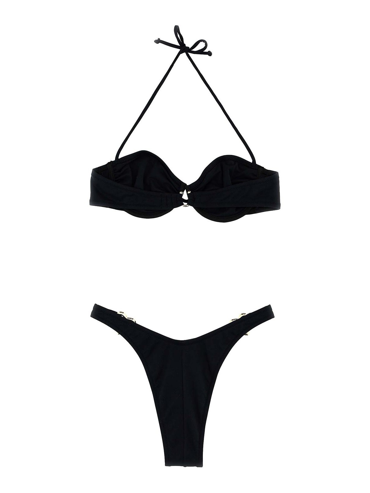 Shop Rotate Birger Christensen X Reina Olga Bikini Set In Black