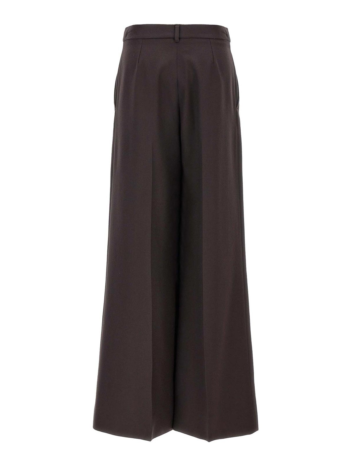 Shop Stella Mccartney Loose Leg Pants In Brown