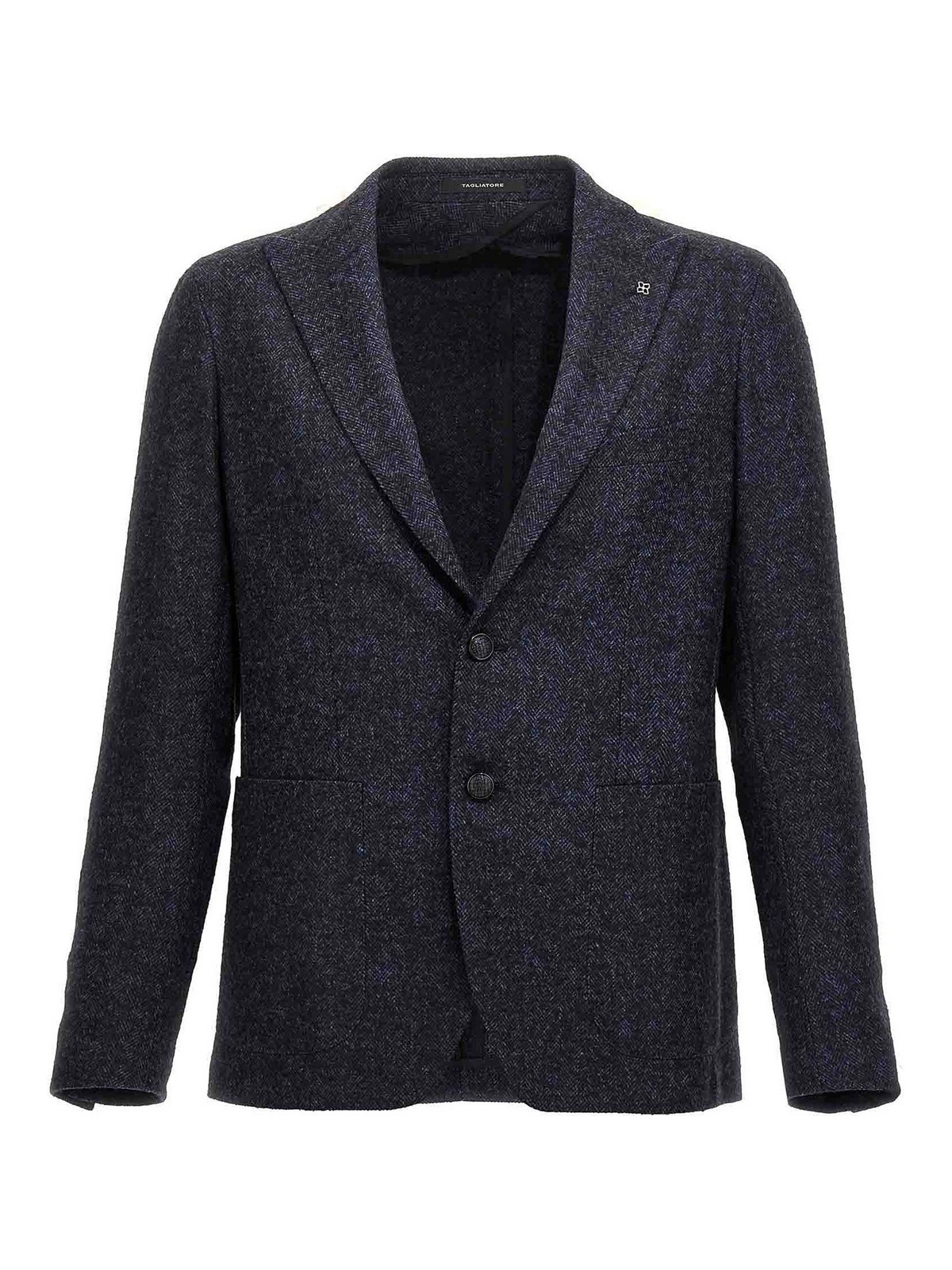 Shop Tagliatore Montecarlo Blazer In Blue