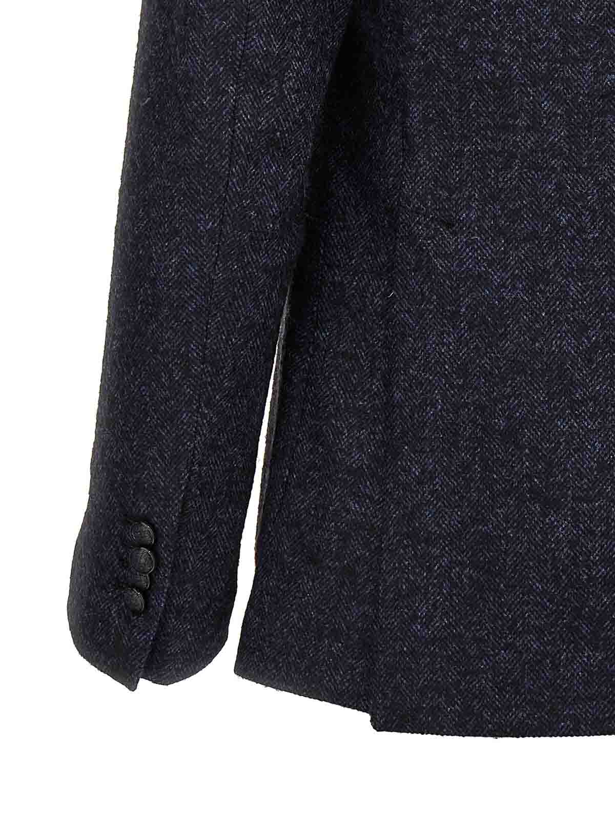 Shop Tagliatore Montecarlo Blazer In Blue