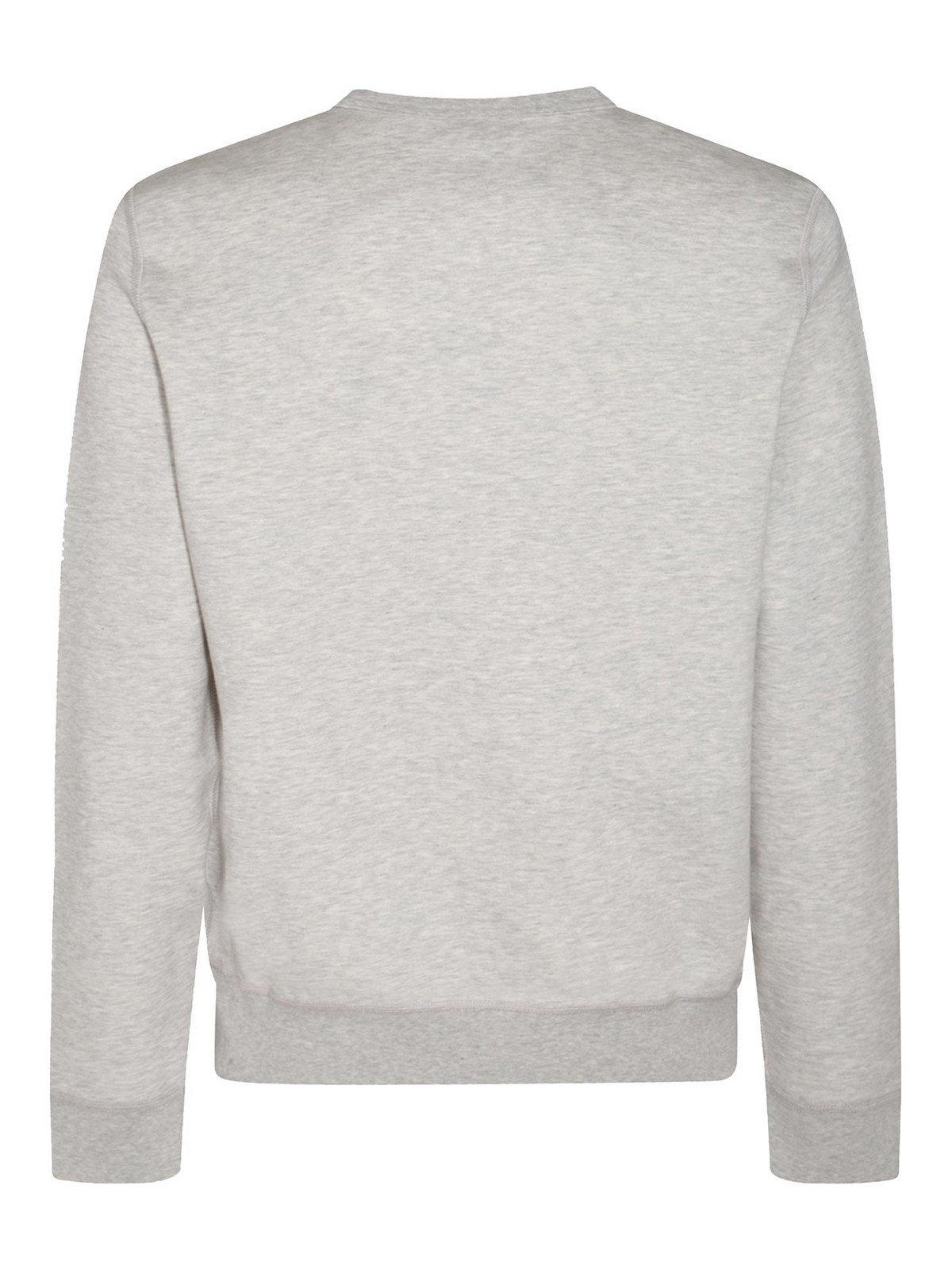 Polo Ralph Lauren Grey Cotton Sweatshirt - White | 710888284002
