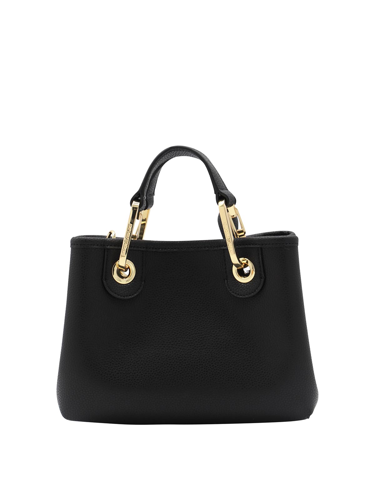 Shop Emporio Armani Black Bag In Negro