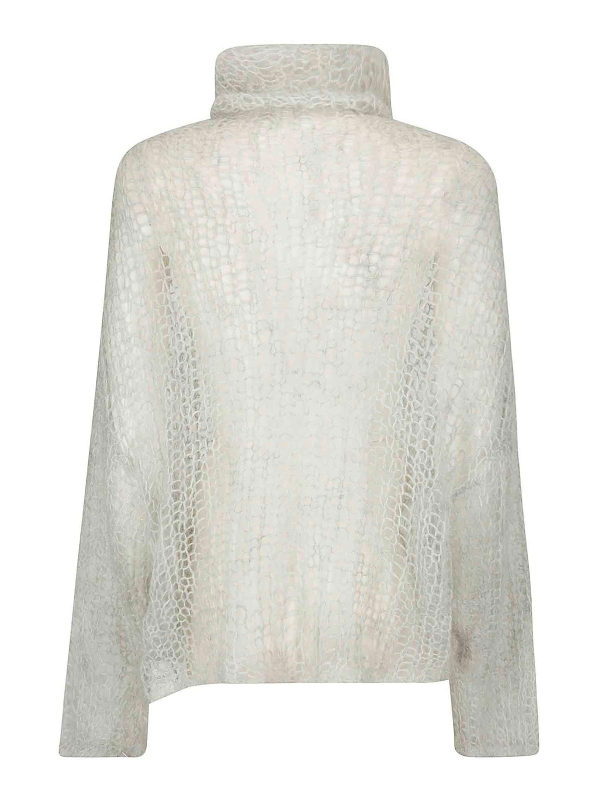 Yohji Yamamoto Gray mohair sweater - Grey - Women|FBK511111