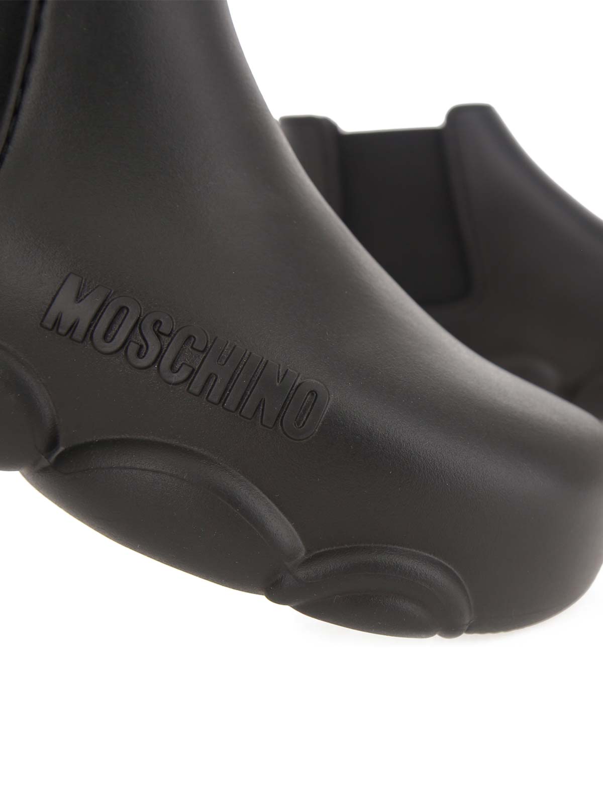 Shop Moschino Boot In Negro