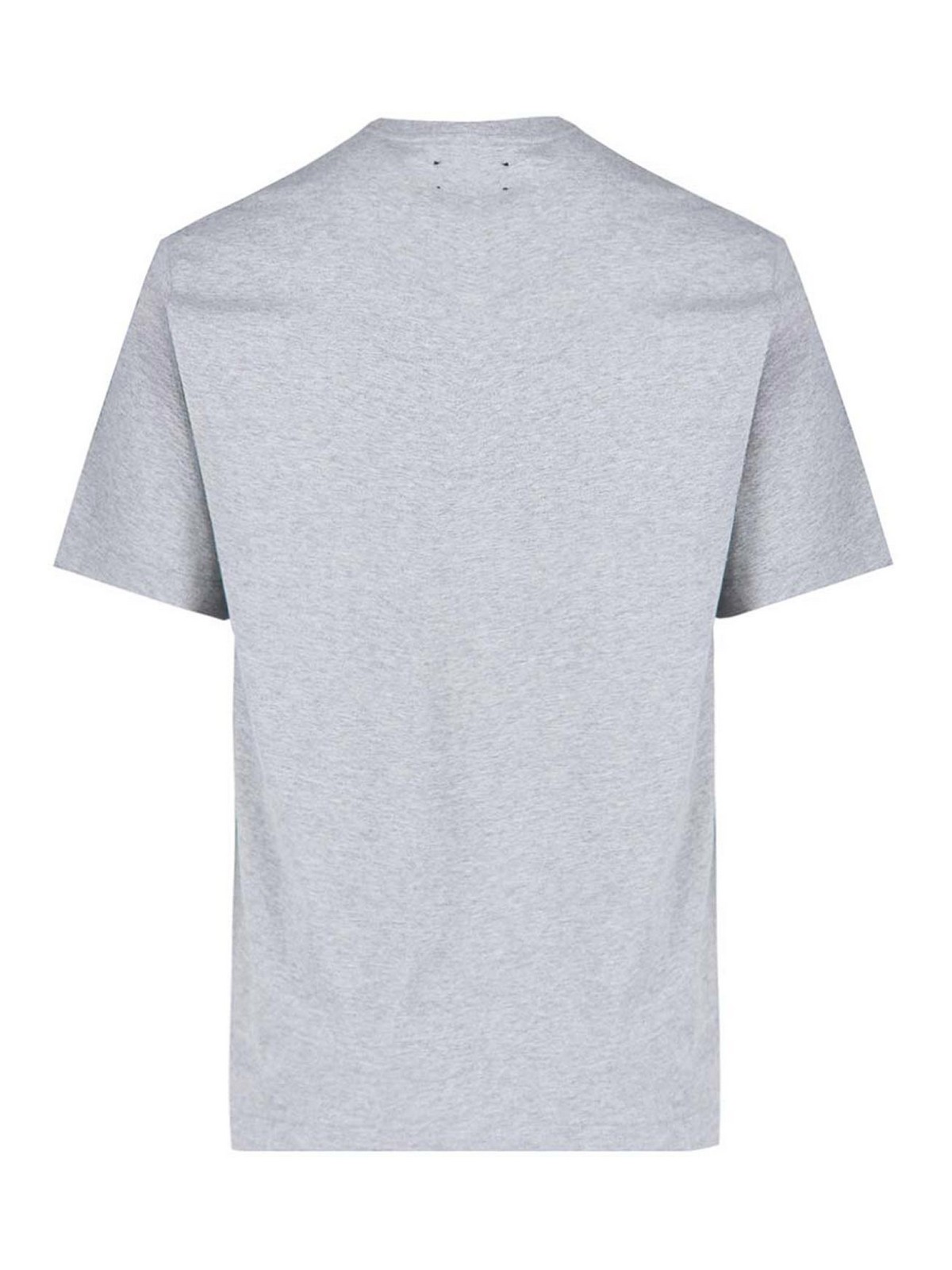 Shop Amiri T-shirt Logo In Grey