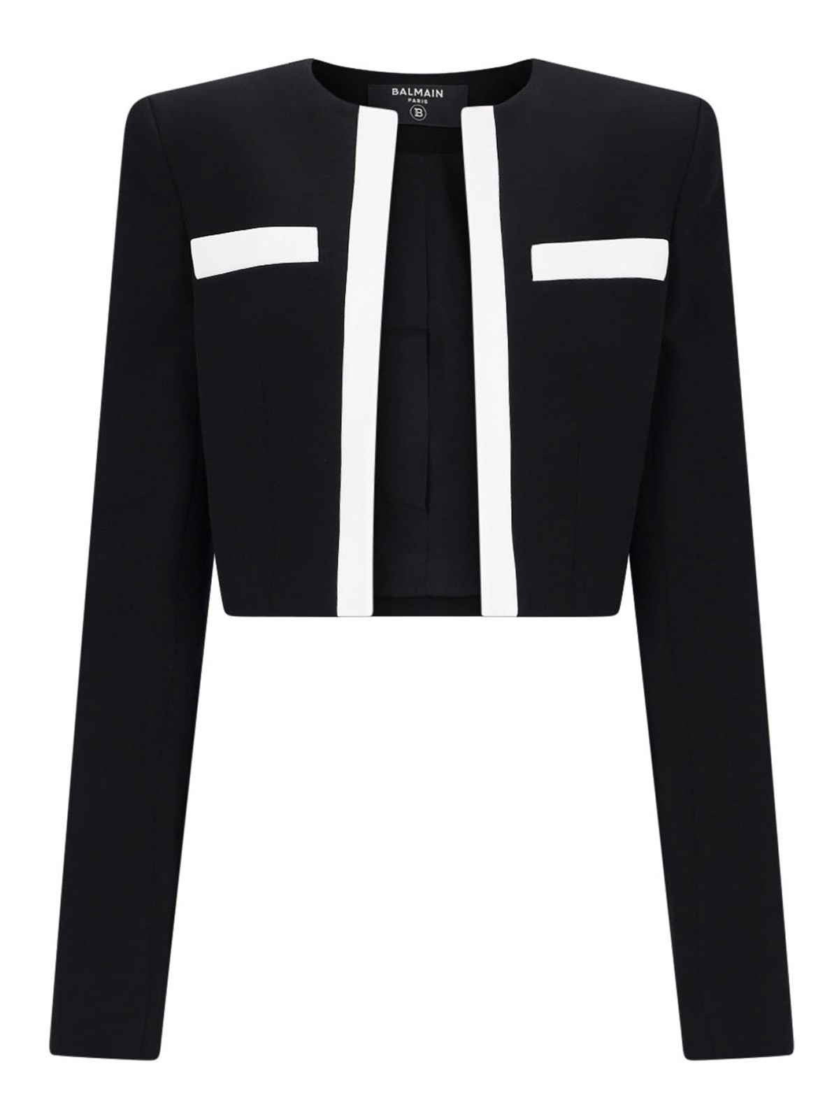 Shop Balmain Spencer Crewneck In Black