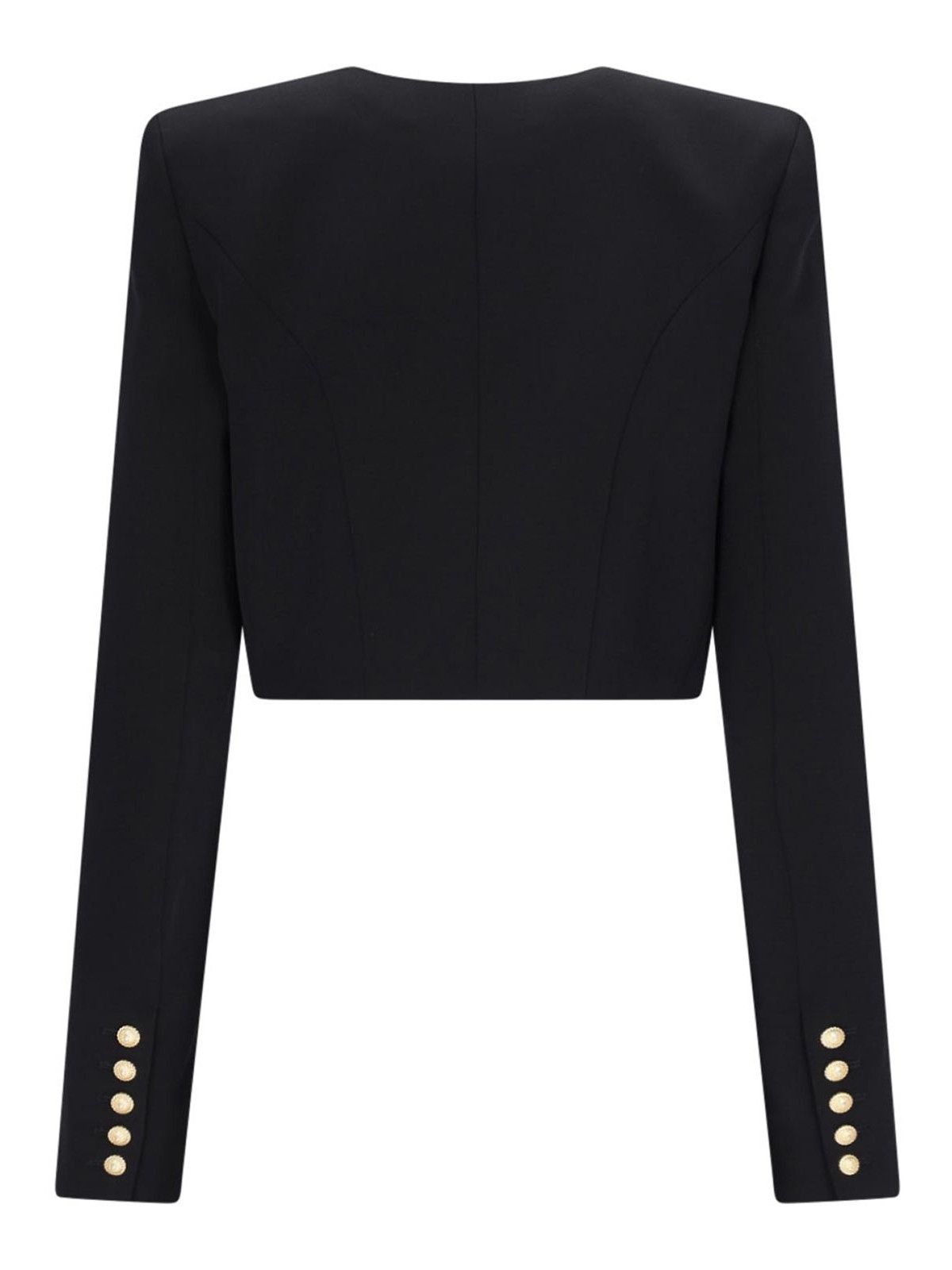 Shop Balmain Spencer Crewneck In Black