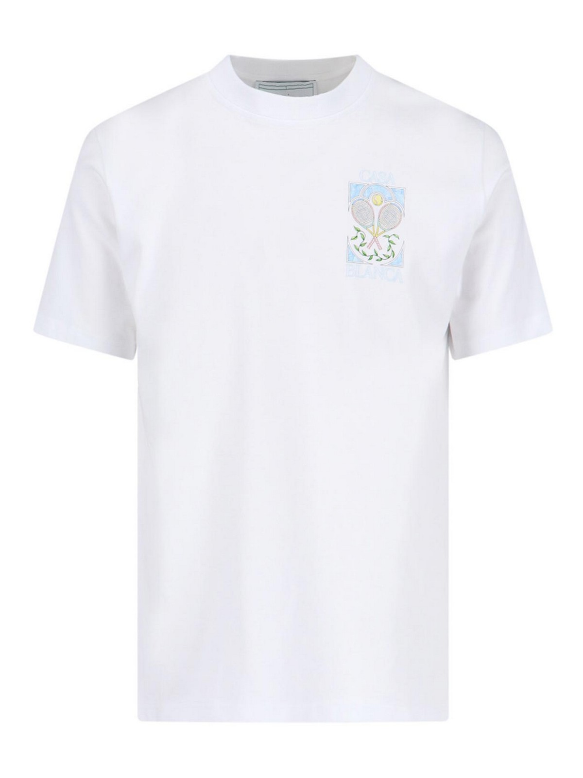 Shop Casablanca T-shirt In White