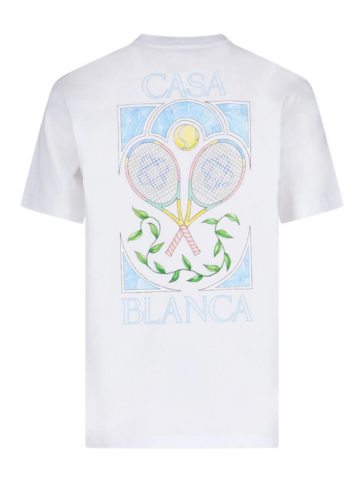 Shop Casablanca T-shirt In White